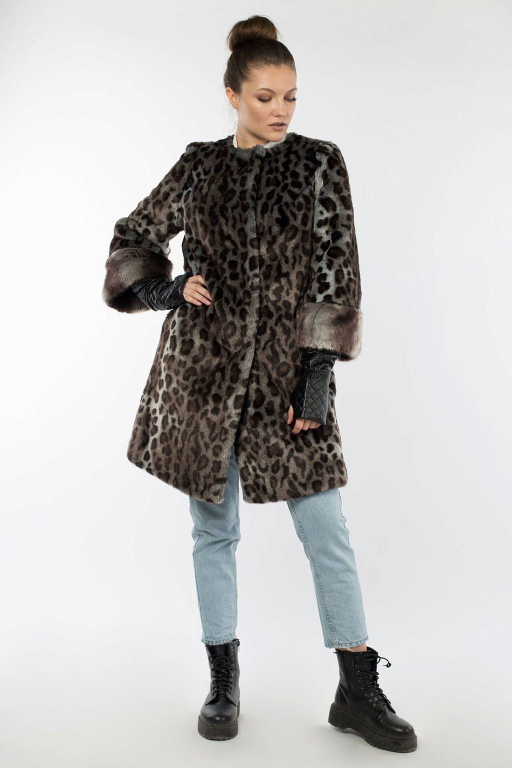 02-0763 Пальто женское утепленное - El podio фото 9