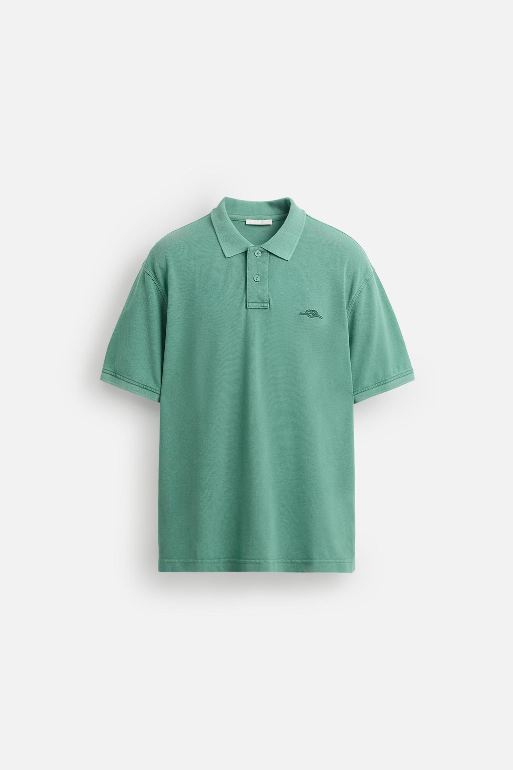 WASHED PIQU_ POLO SHIRT - Zara фото 7