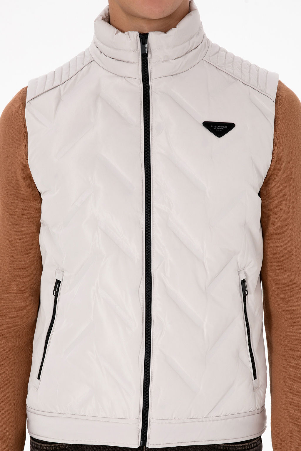 Erkek Krem Yelek - U.s. polo assn фото 5