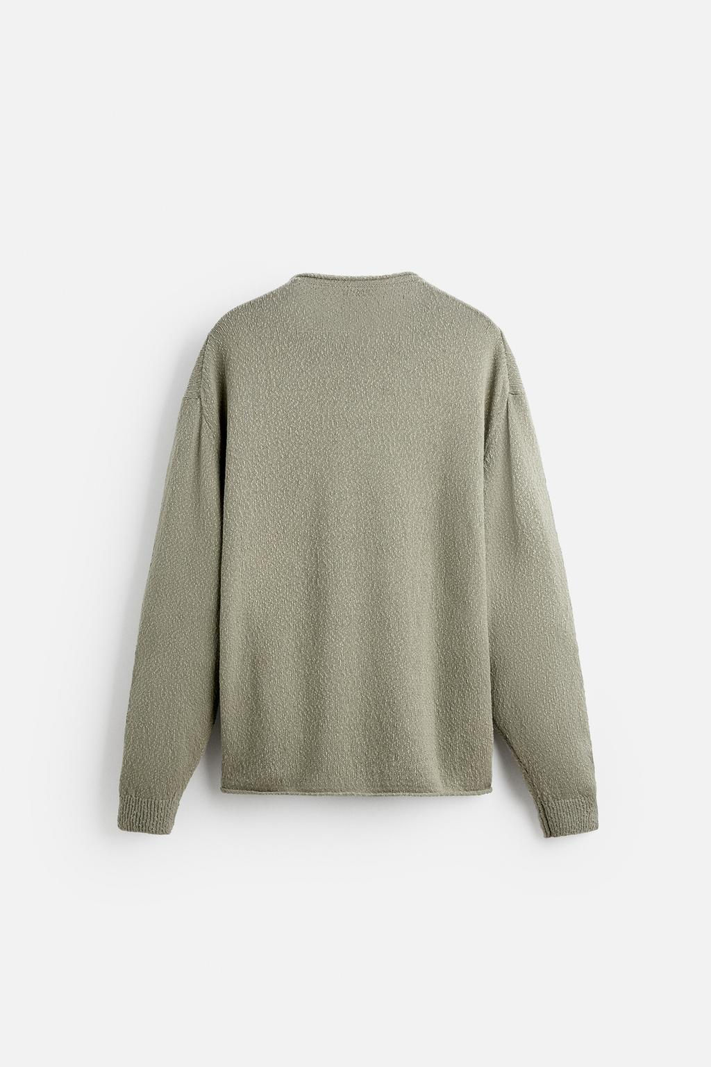 TEXTURED STRUCTURAL SWEATER - Zara фото 15