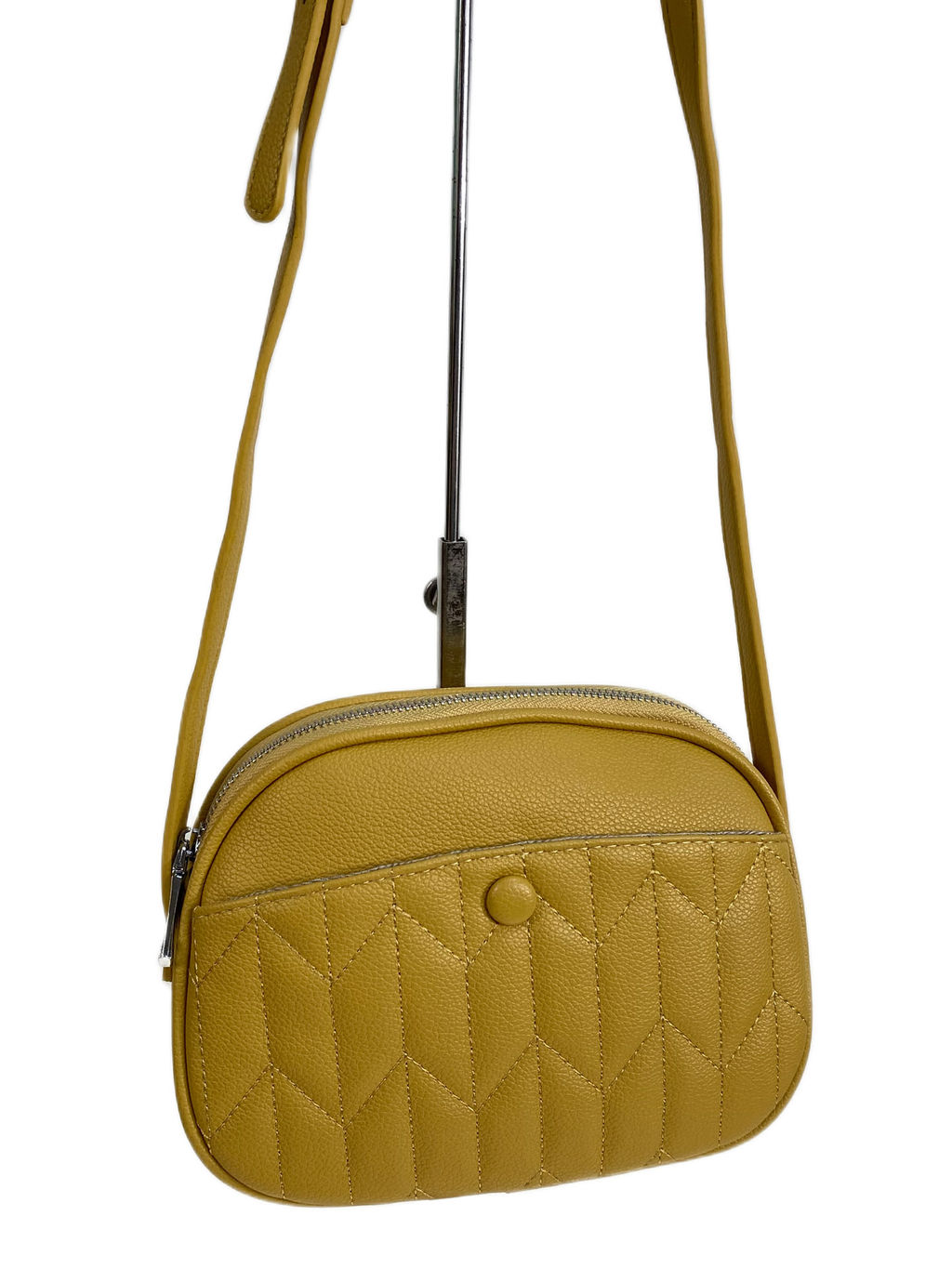 Женская сумка из искусственной кожи, цвет жёлтый