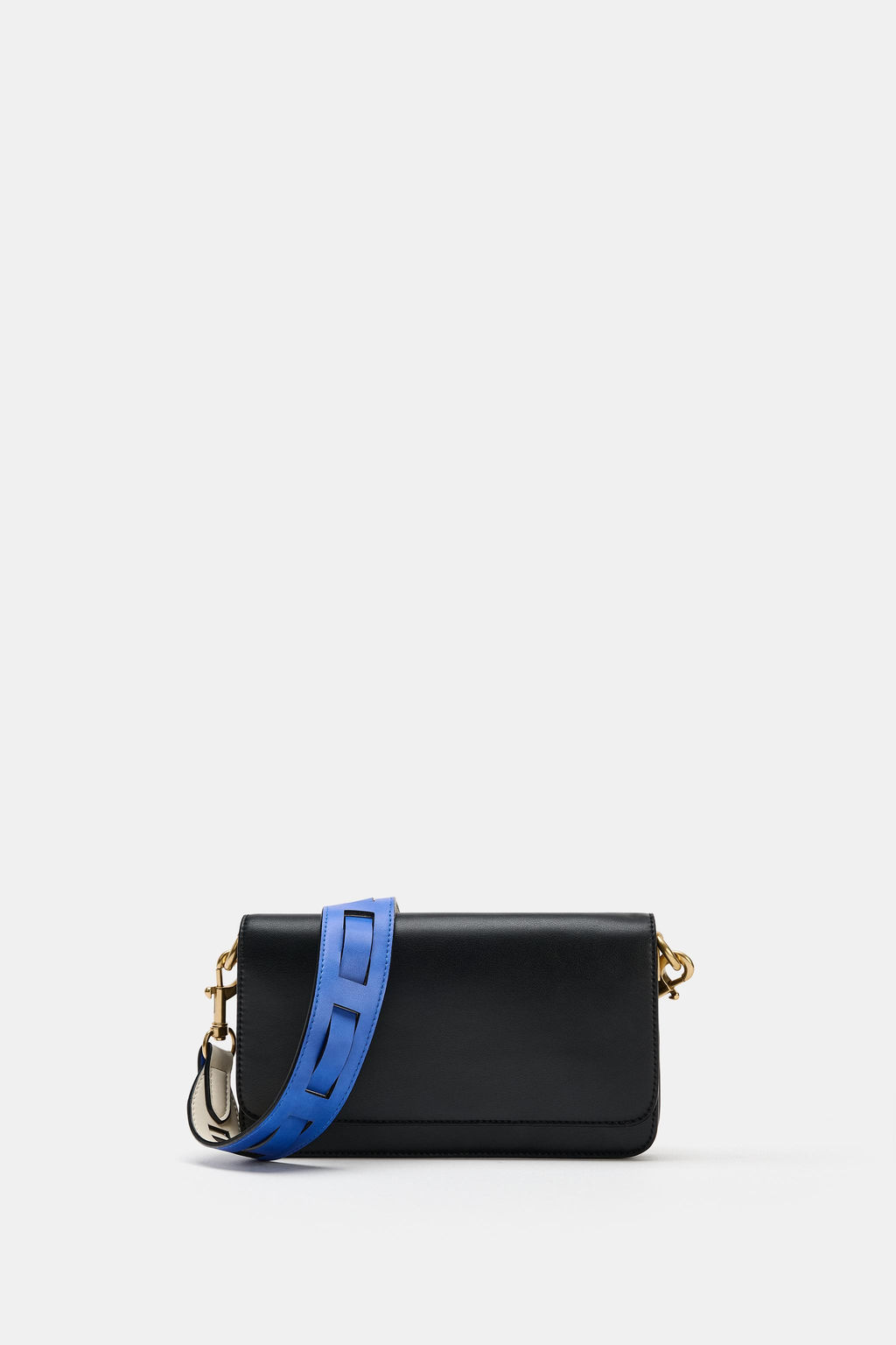 BOLSO BANDOLERA DETALLE ASA / Negro - Zara фото 9