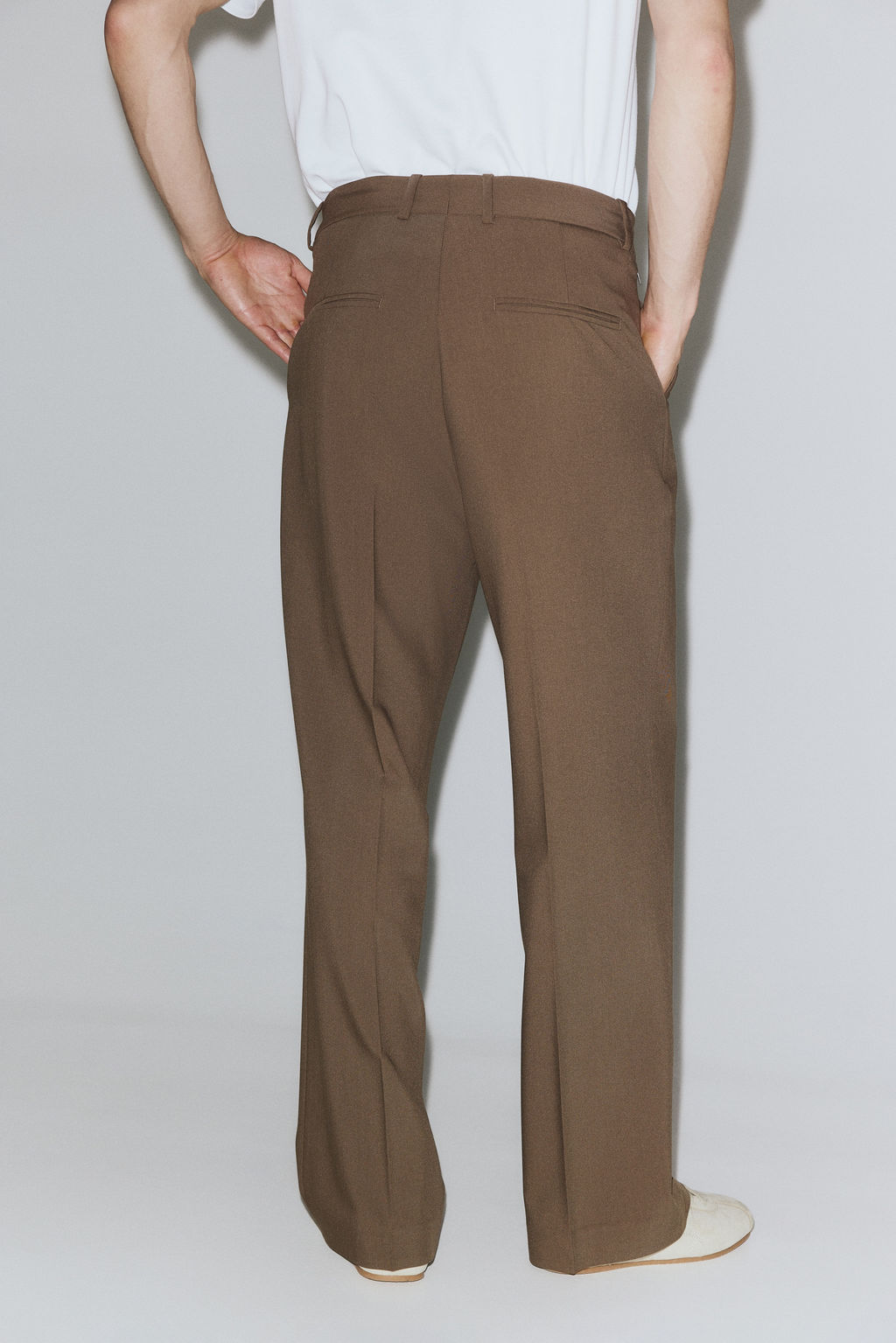 Pantal?n sastre amplio Four-way stretch - H&m фото 5