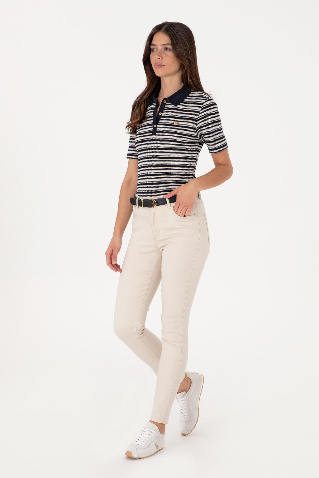 Kad_n Lacivert Ti__rt Sepette S_rpriz _ndirim - U.s. polo assn фото 4