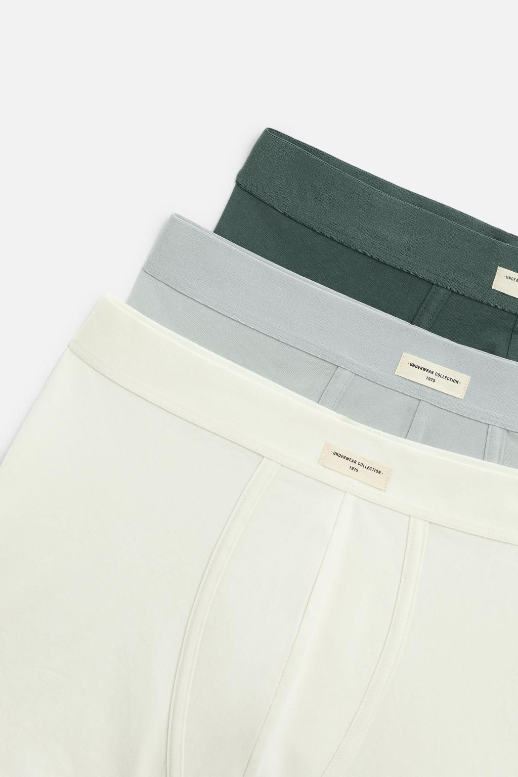 PACK OF 3 SOFT BOXERS - Zara фото 3