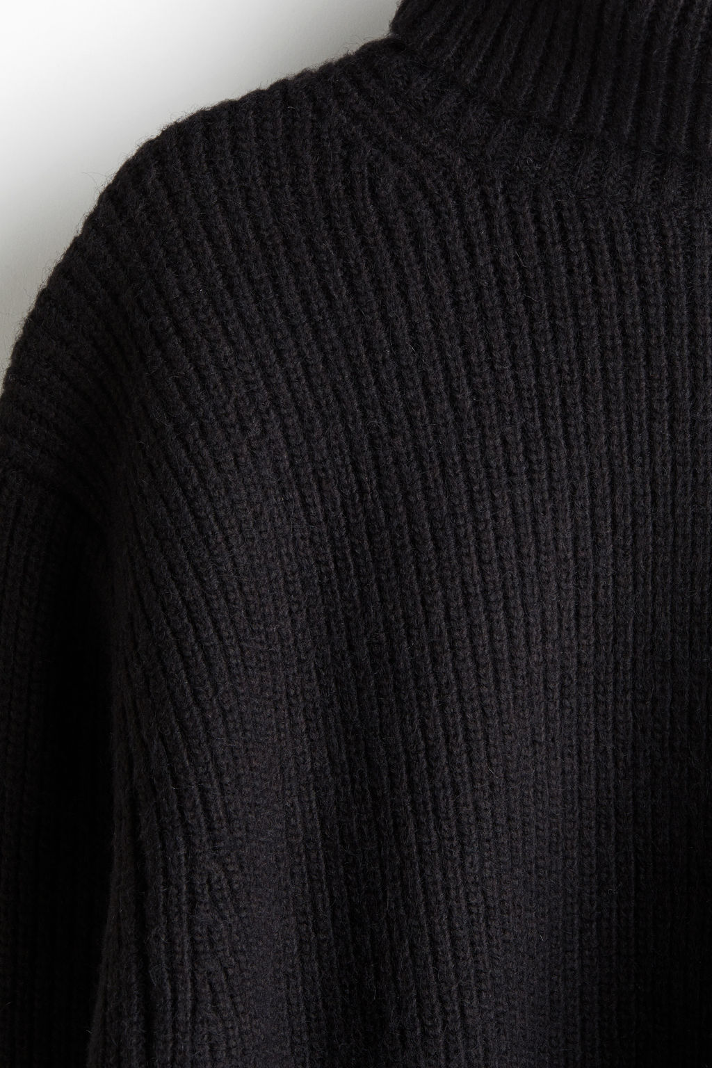 Rib-knit polo-neck jumper - H&m фото 8