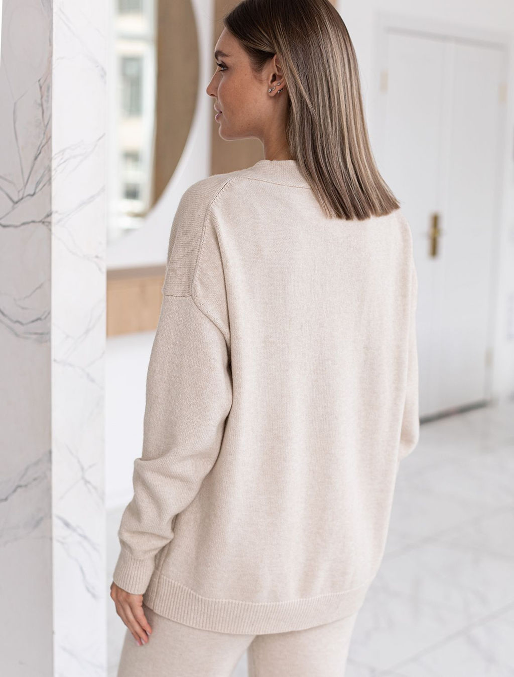 Кардиган из пряжи с кашемиром - Vilatte фото 4