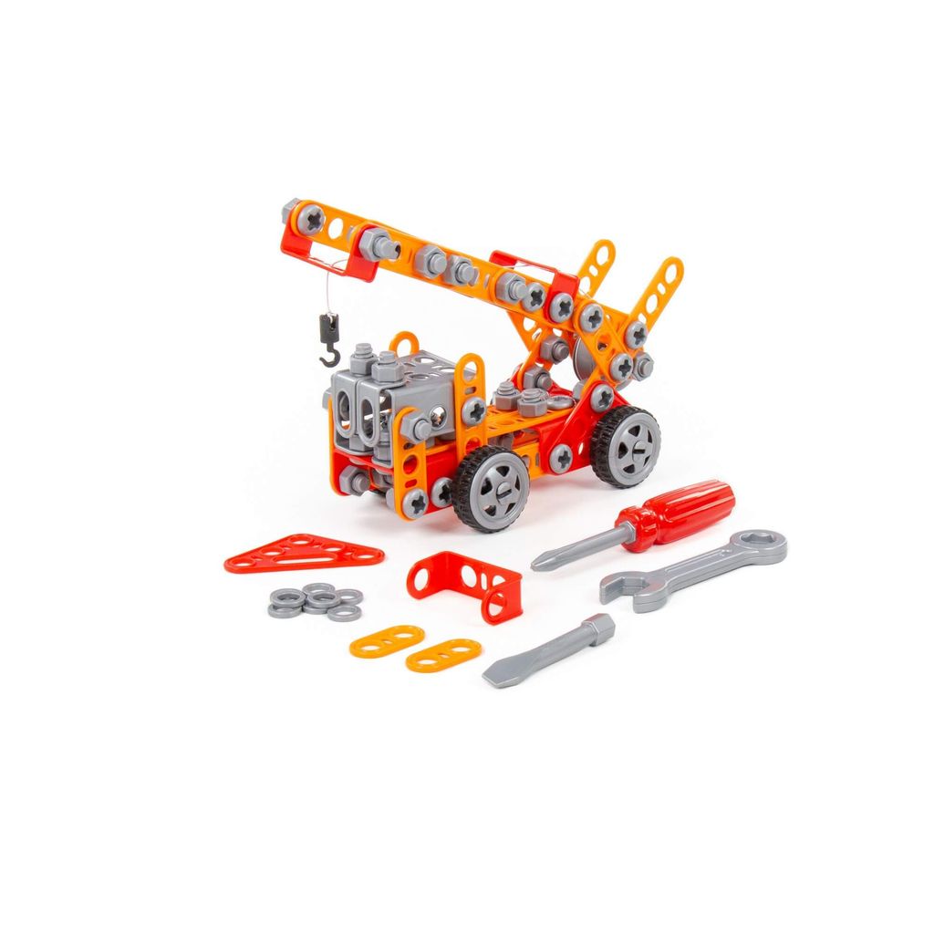 Конструктор Изобретатель (160 элементов) (в коробке) - Полесье фото 3