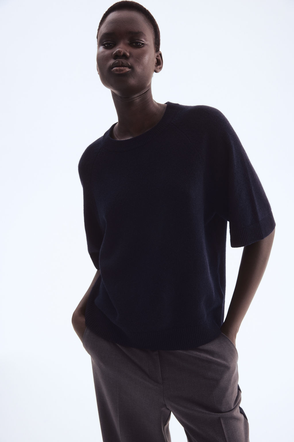 Camiseta oversize de lana - H&m фото 3
