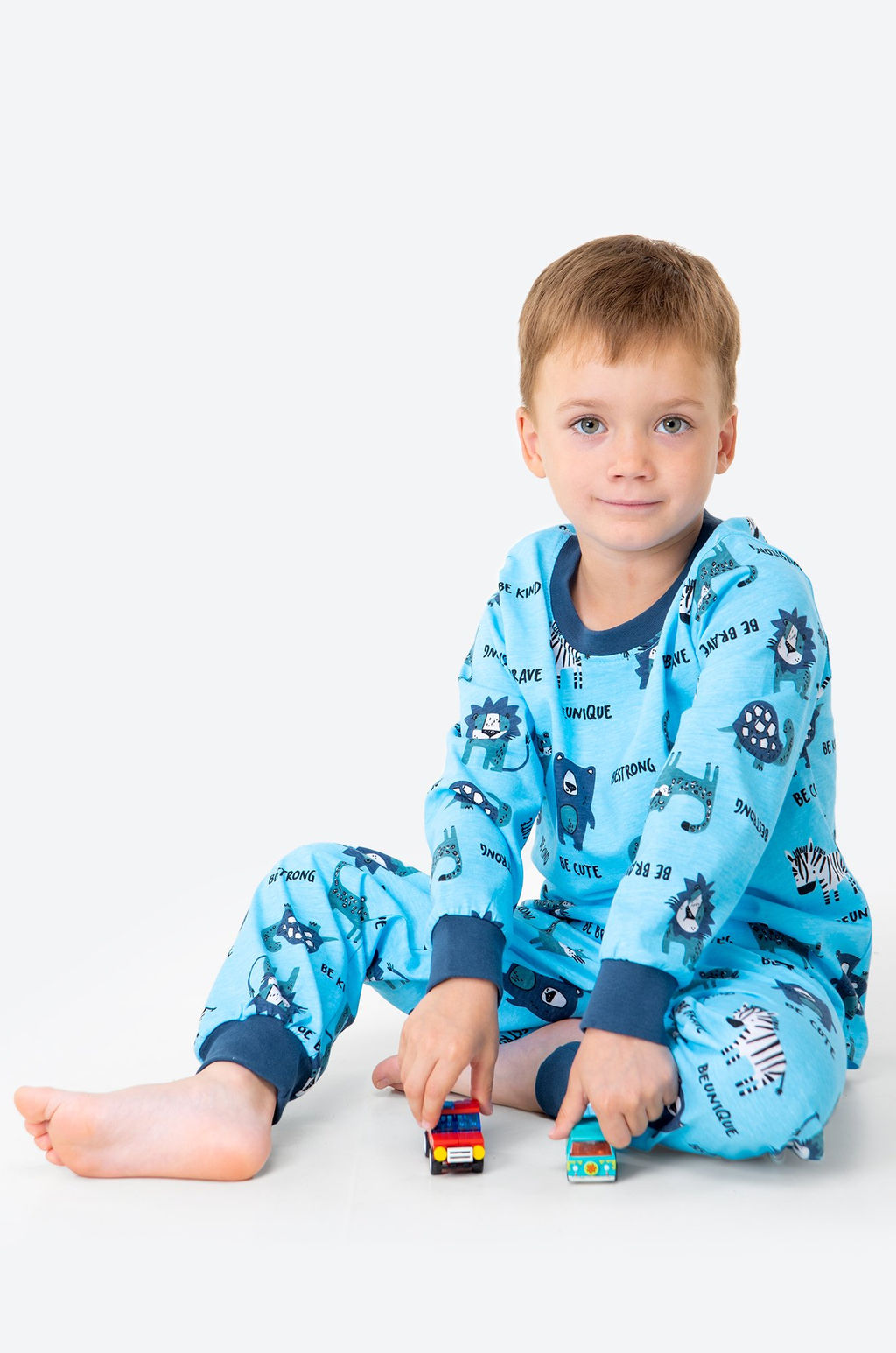 Хлопковая пижама для мальчика Bonito  фото 3