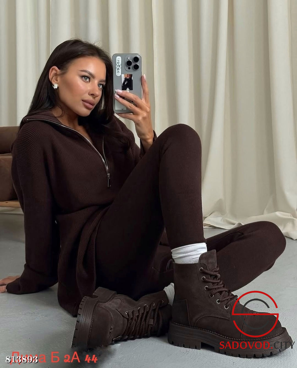 Лосины с начесом 5D женские - Bruno фото 4