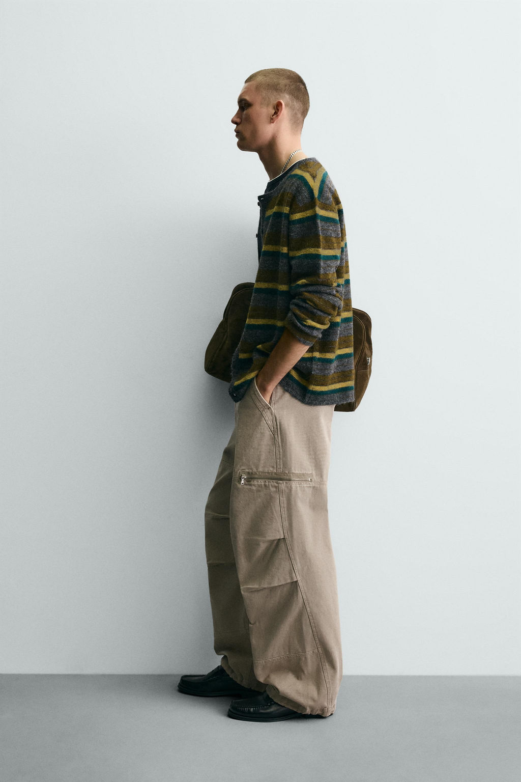 PARACHUTE CARGO TROUSERS - Zara фото 4
