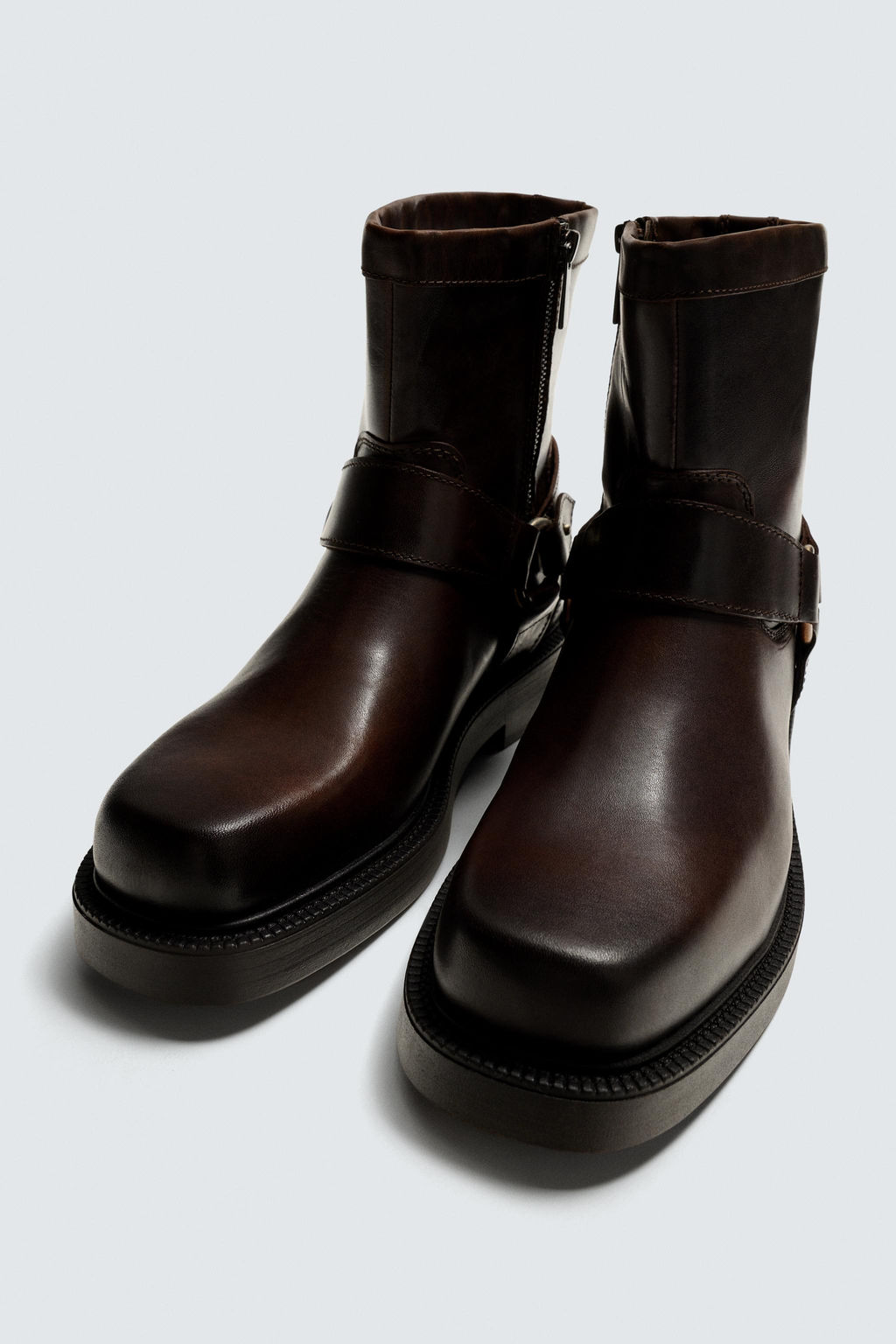 LIMITED EDITION LEATHER HARNESS BOOTS