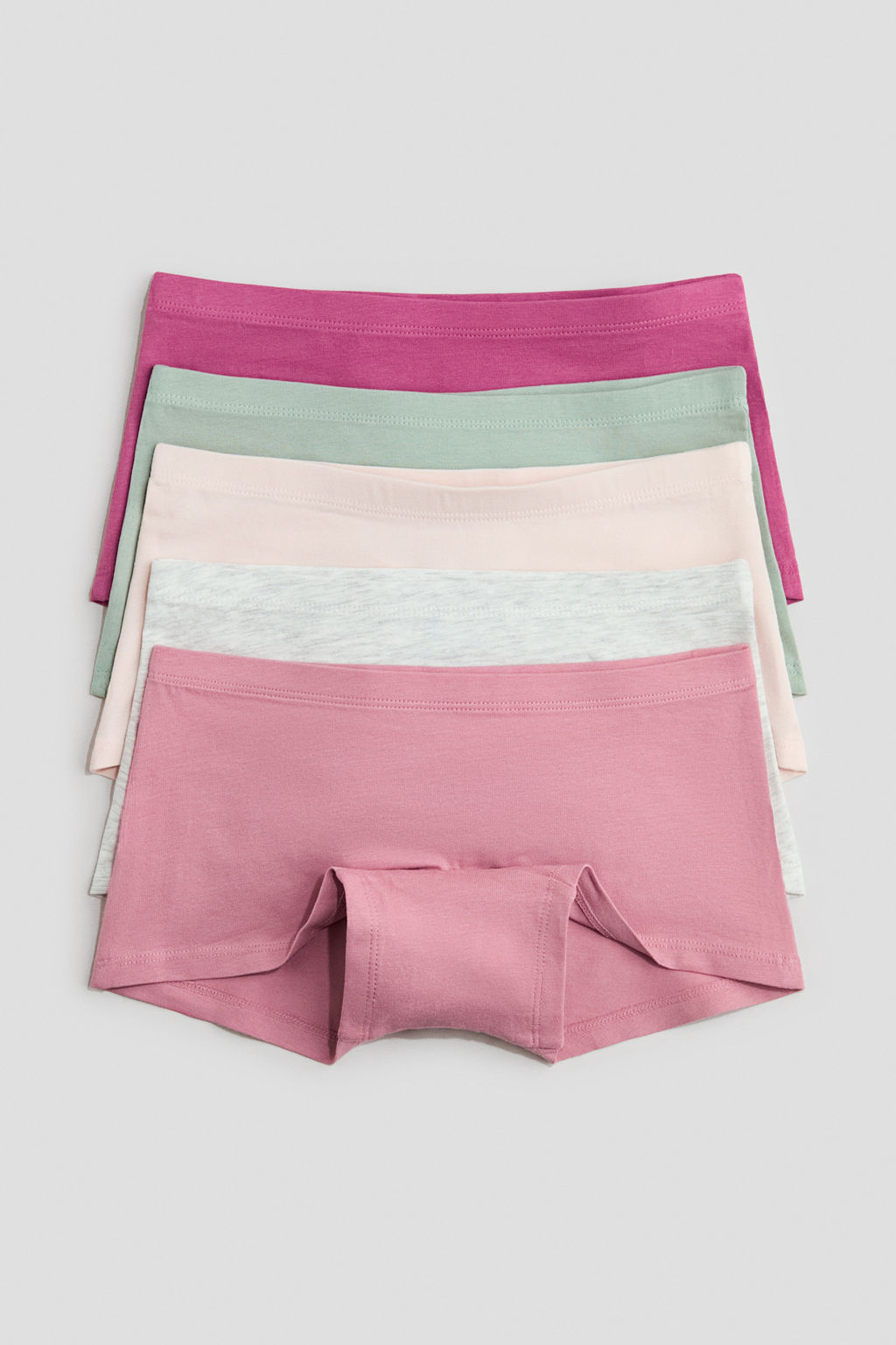 Pack de 5 bragas b?xer de algod?n - H&m фото 3
