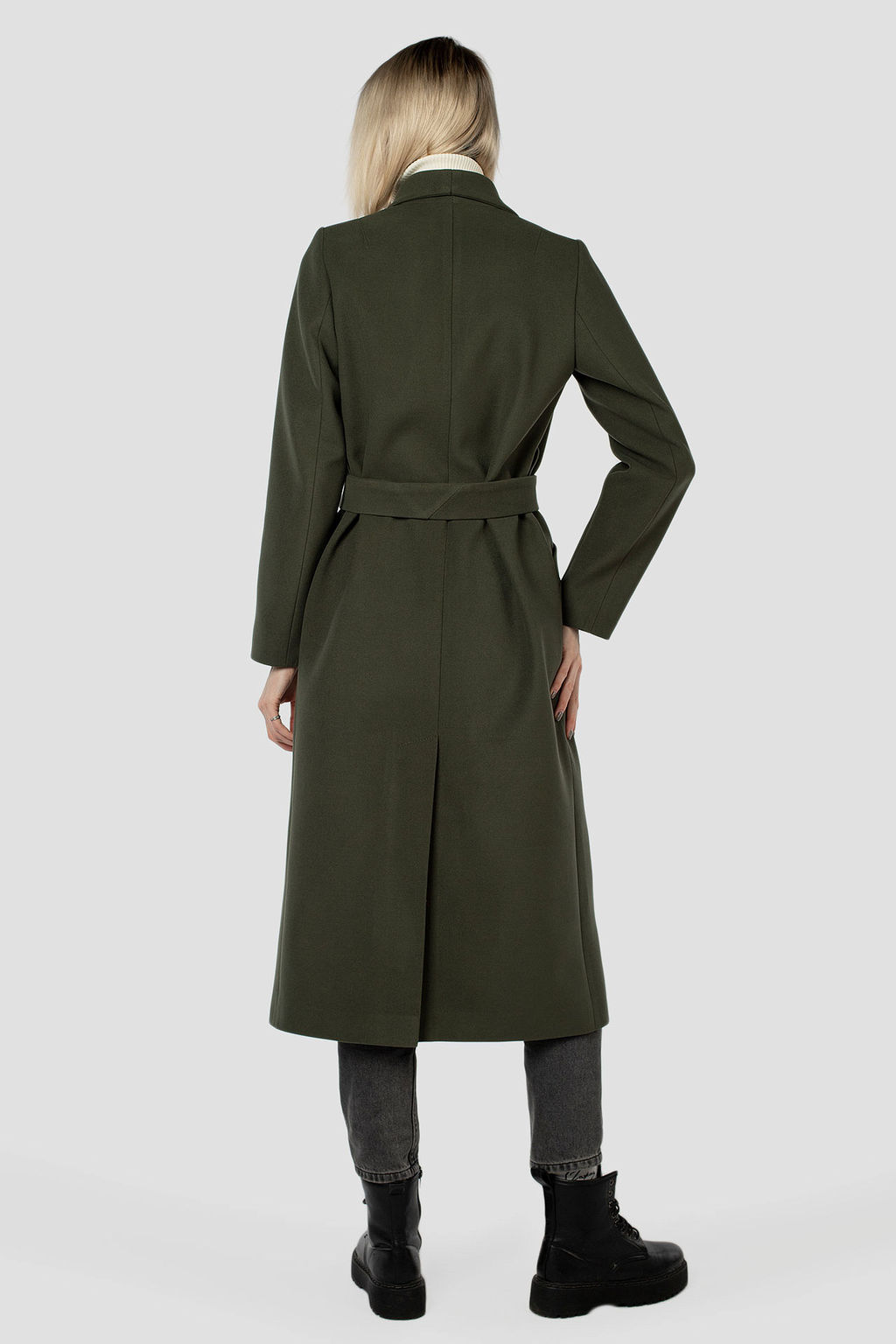 Пальто женское демисезонное (пояс)