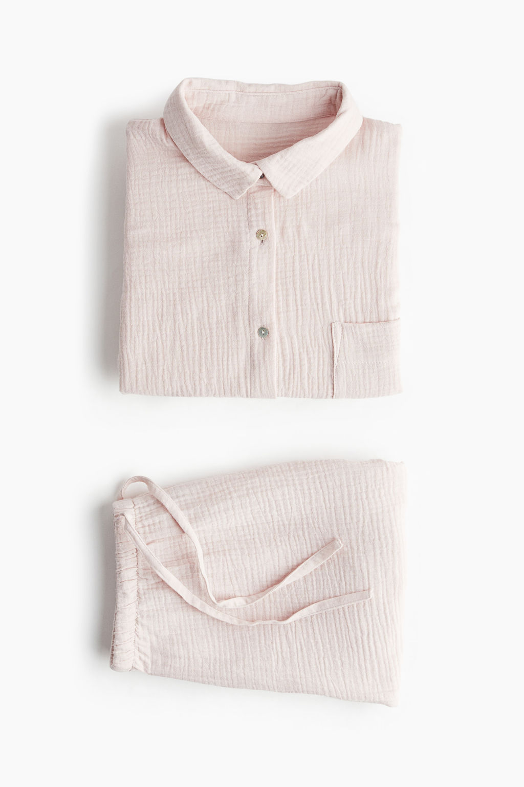 Camisa y pantal?n corto de pijama - H&m фото 15