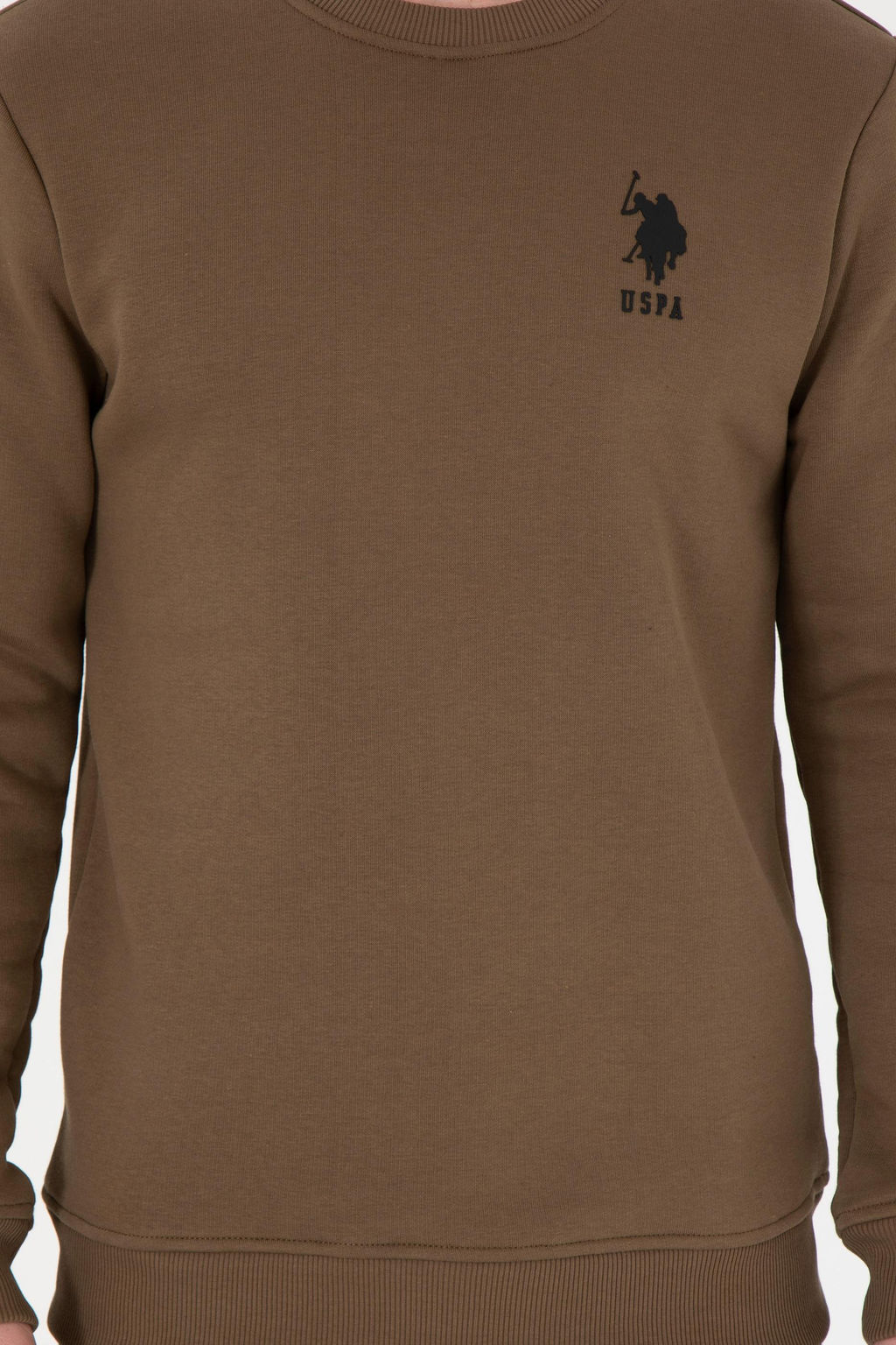 Мужской свитшот цвета хаки Неожиданная скидка в корзине - U.s. polo assn фото 6