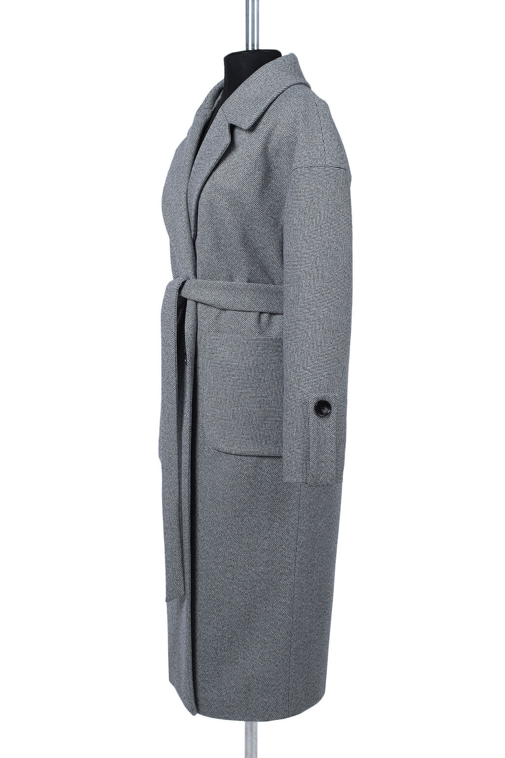 01-12273 Пальто женское демисезонное (пояс)