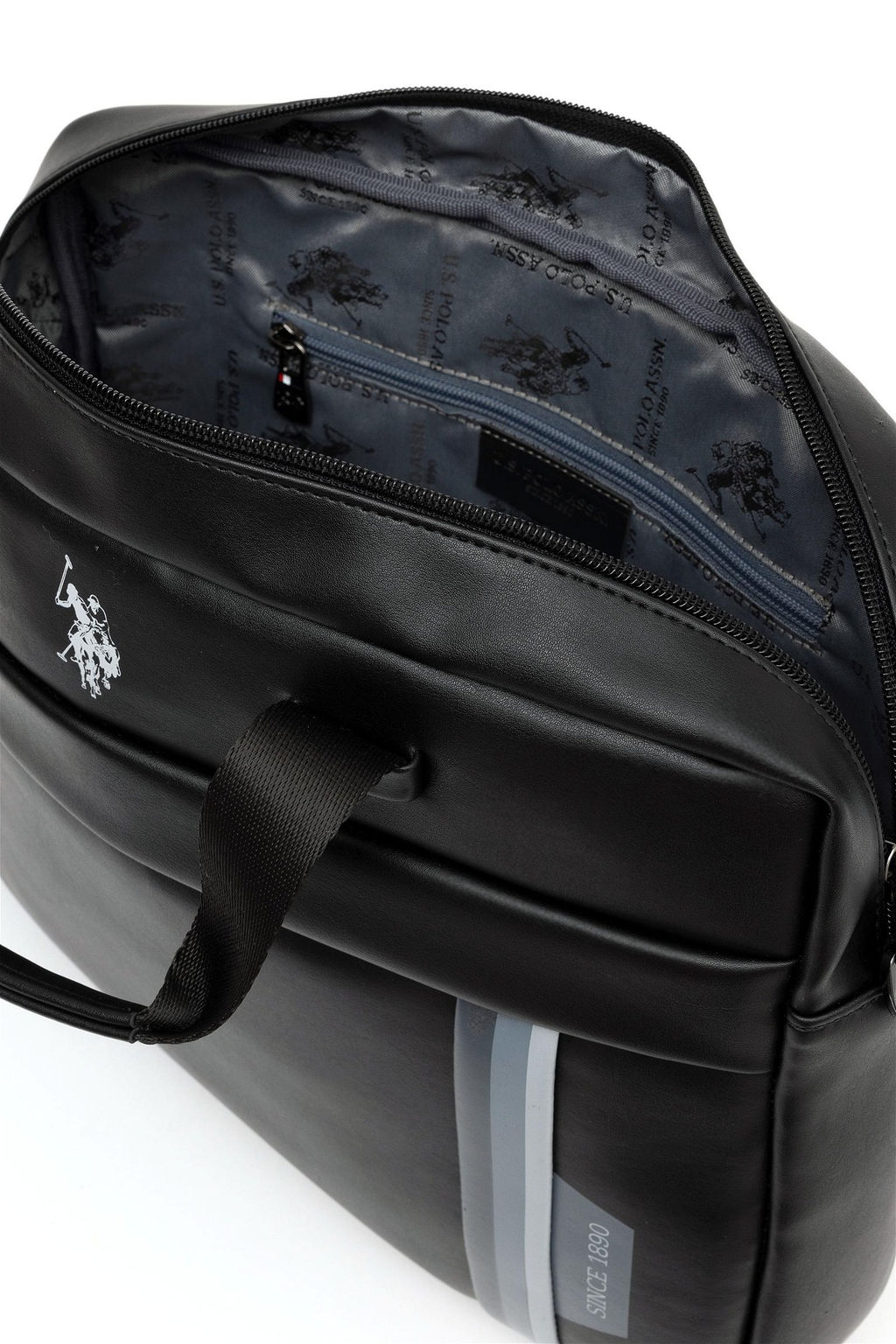 U. S. Polo Assn / Мужская черная сумка - U.s. polo assn фото 5