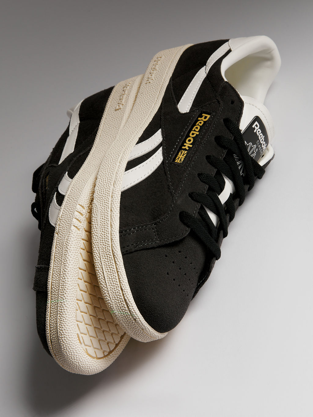 Кеды REEBOK CLUB C GROUNDS UK Артикул 4493407, антрацитовый