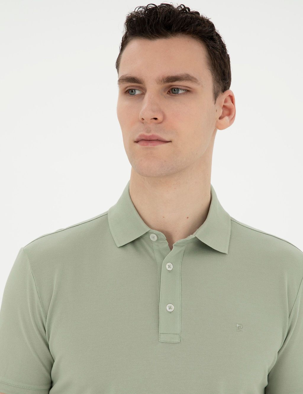 _a_la Ye_ili Slim Fit Merserize Ti__rt - Pierre cardin фото 9