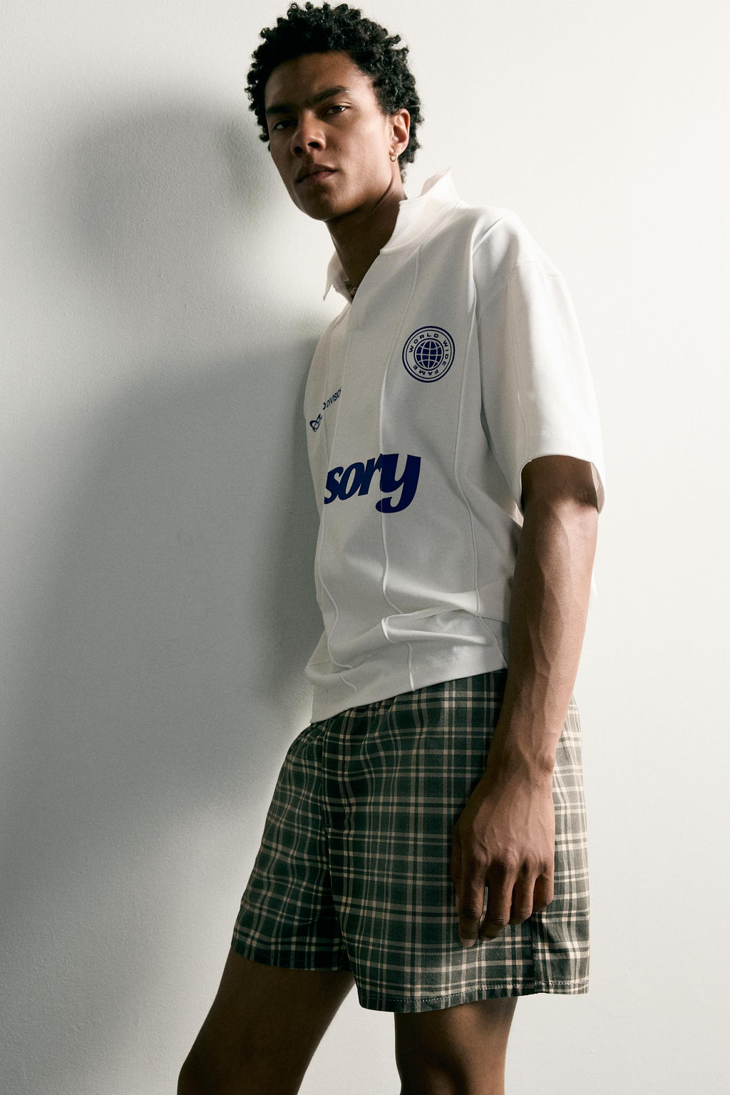 POLO RELAXED FIT F?TBOL RETRO / Blanco roto - Zara фото 6