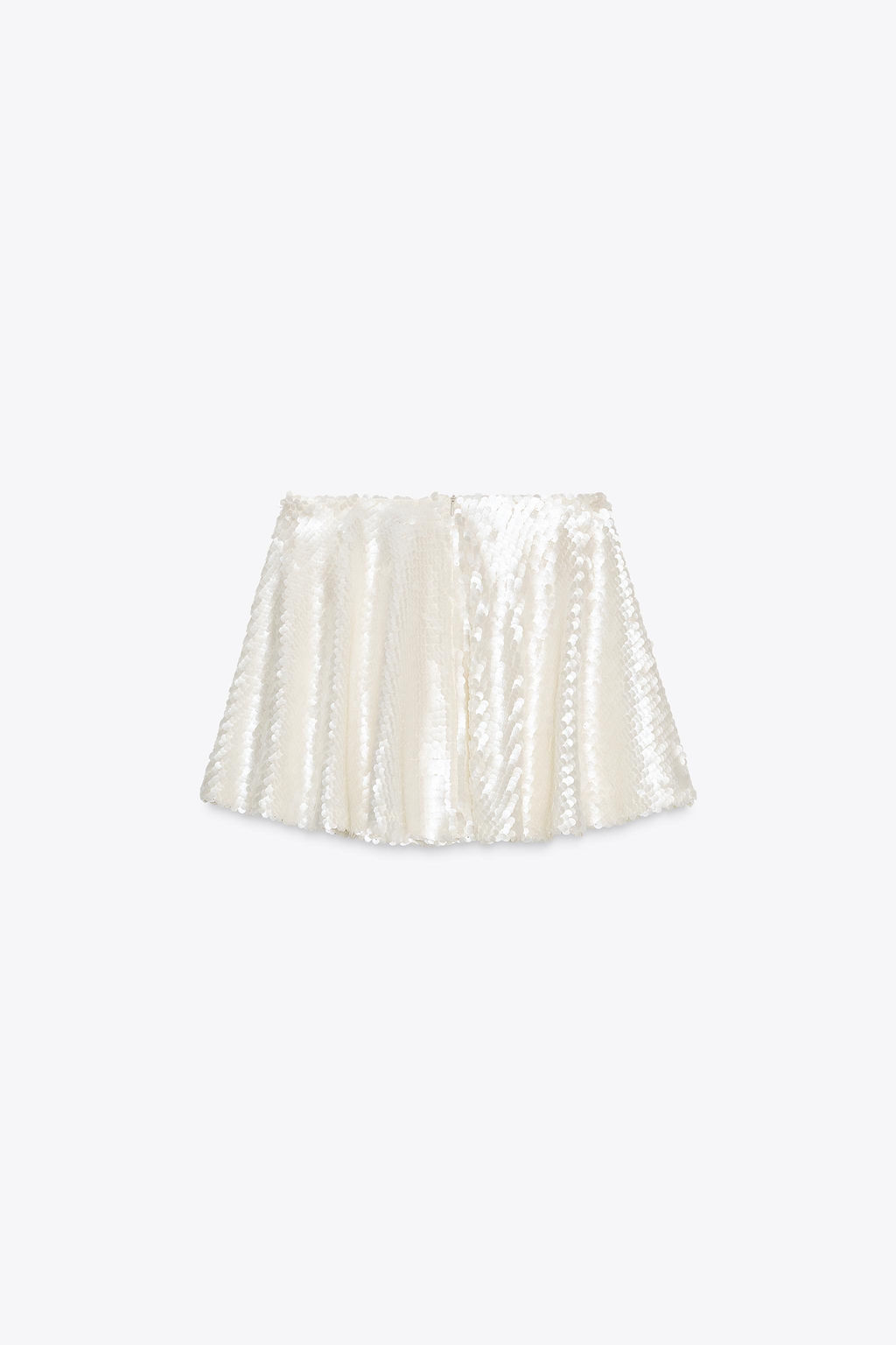 SEQUINNED MINI SKORT - Zara фото 11