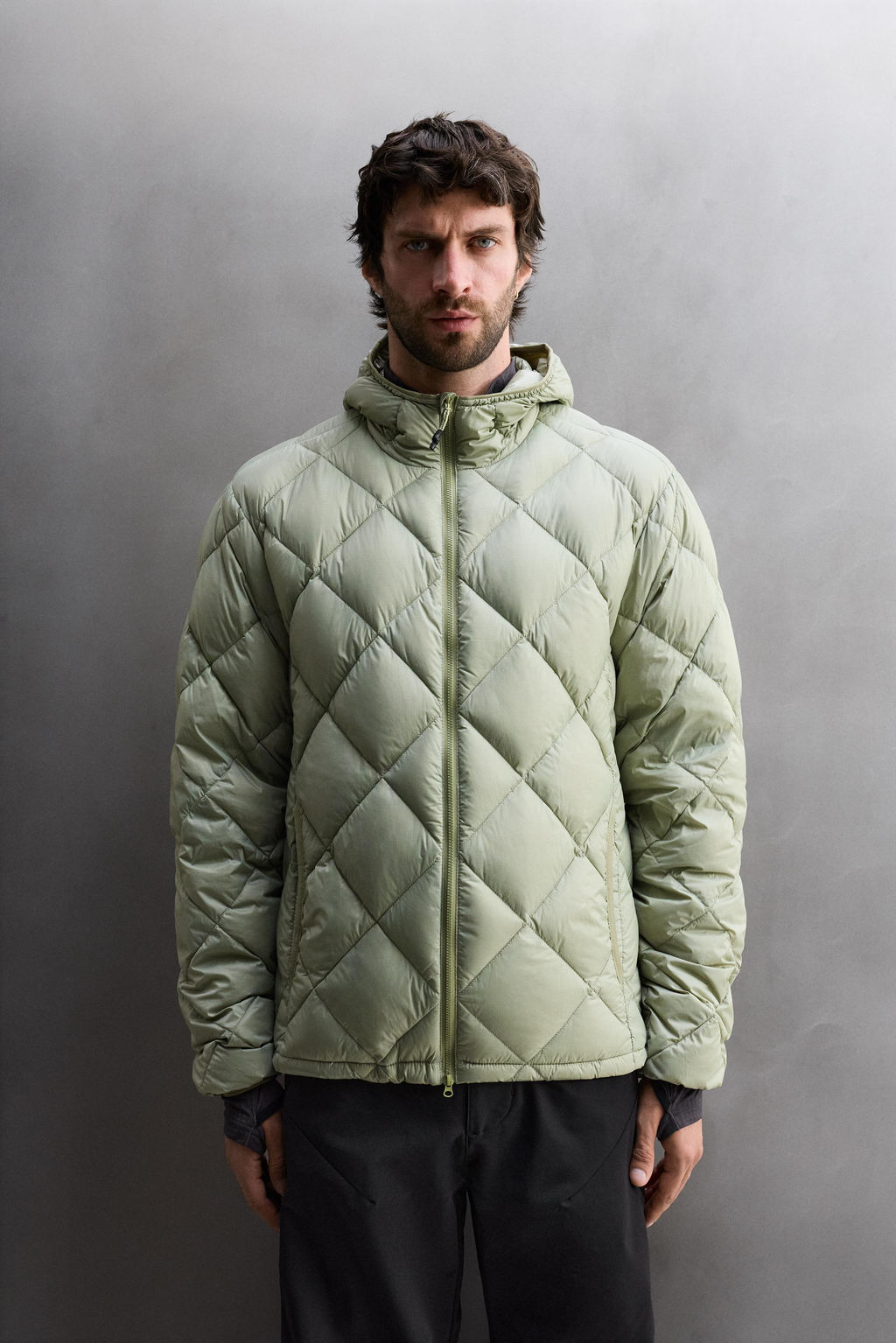 HOODED 100% FEATHER DOWN PUFFER JACKET - Zara фото 12