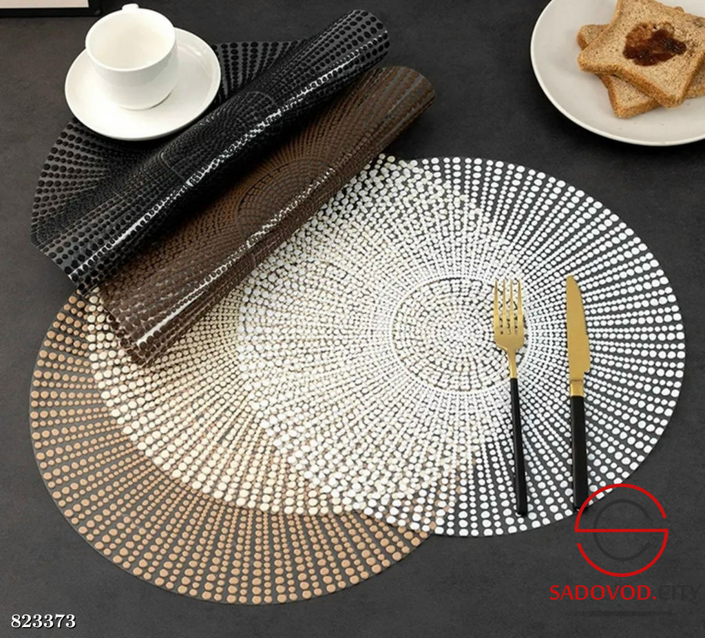 Круглая настольная подставка в японском стиле