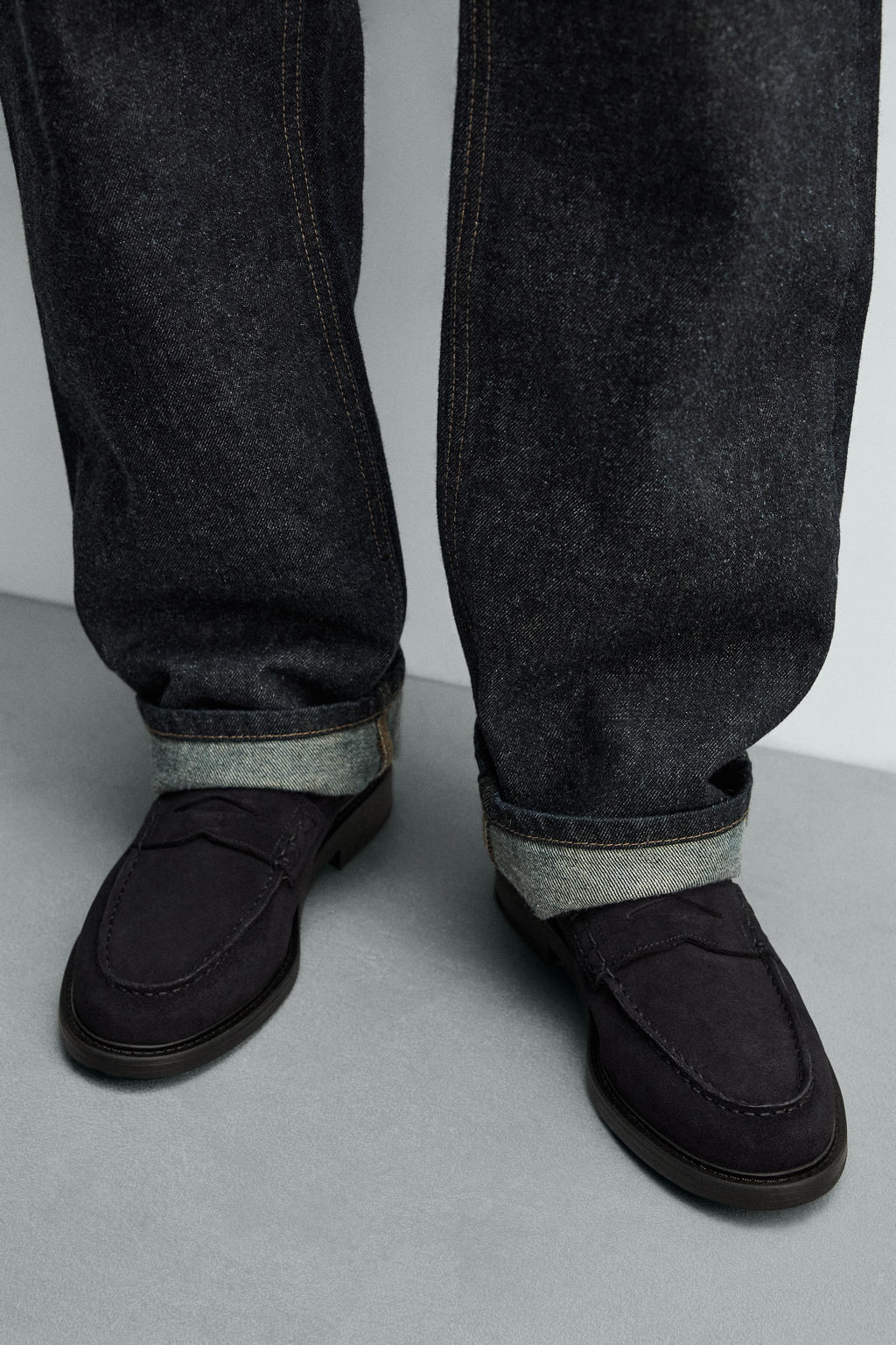 LEATHER PENNY LOAFERS - Zara фото 10