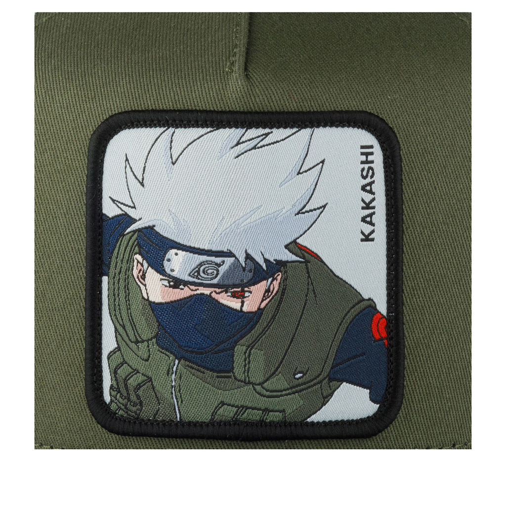 Детская бейсболка CAPSLAB арт. CL/NS/3/KAK1 Junior Naruto Kakashi (оливковый / темно-синий)