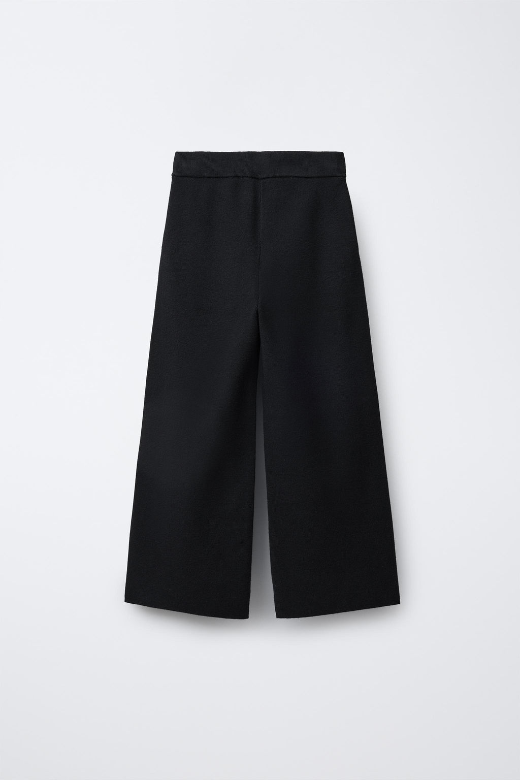 KNITTED WIDE-LEG TROUSERS - Zara фото 2