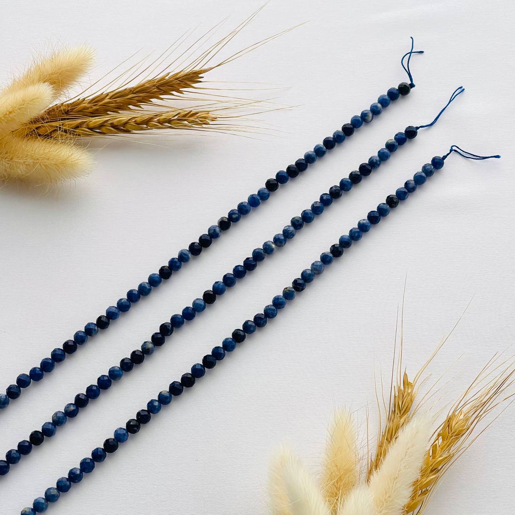 Бусины для украшений из Содалита