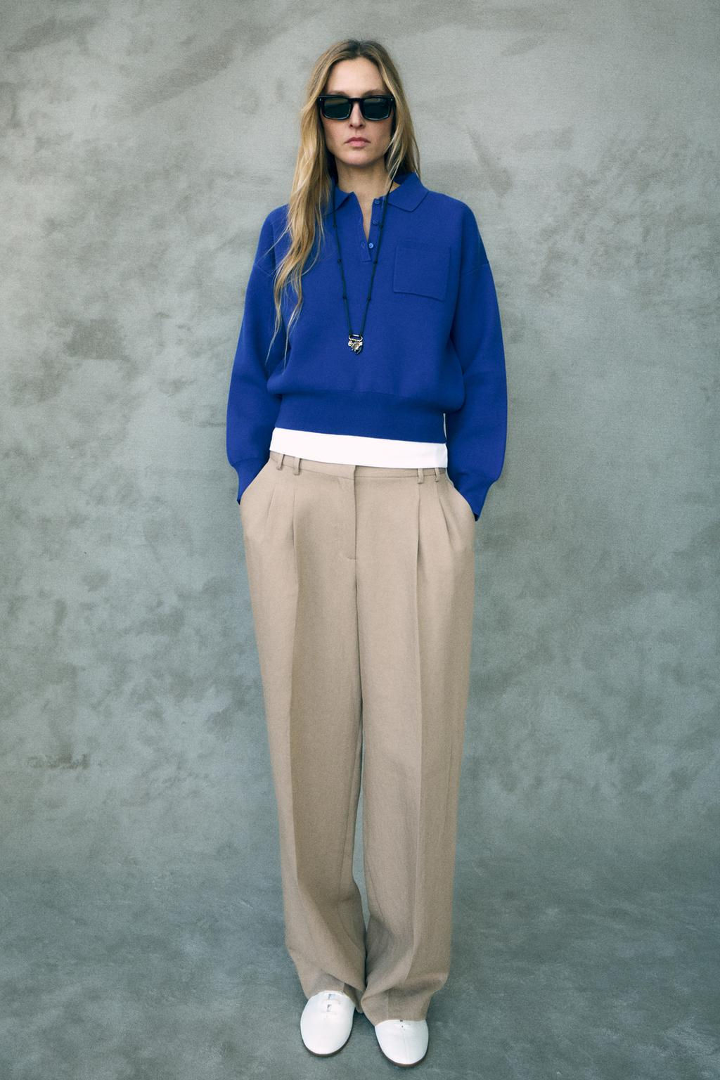 POLO NECK SWEATER WITH POCKET - Zara фото 7