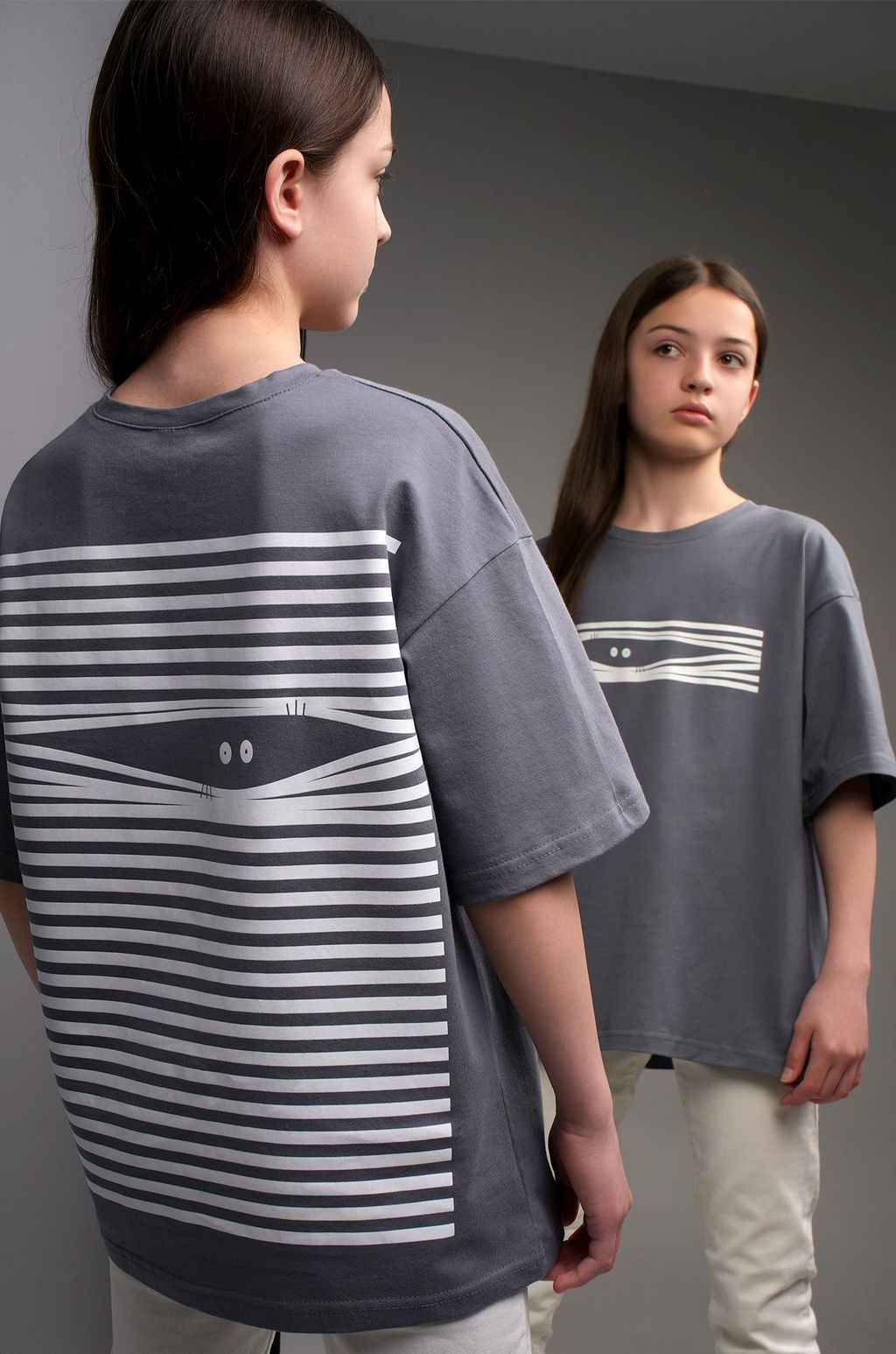 Детская футболка оверсайз Happyfox