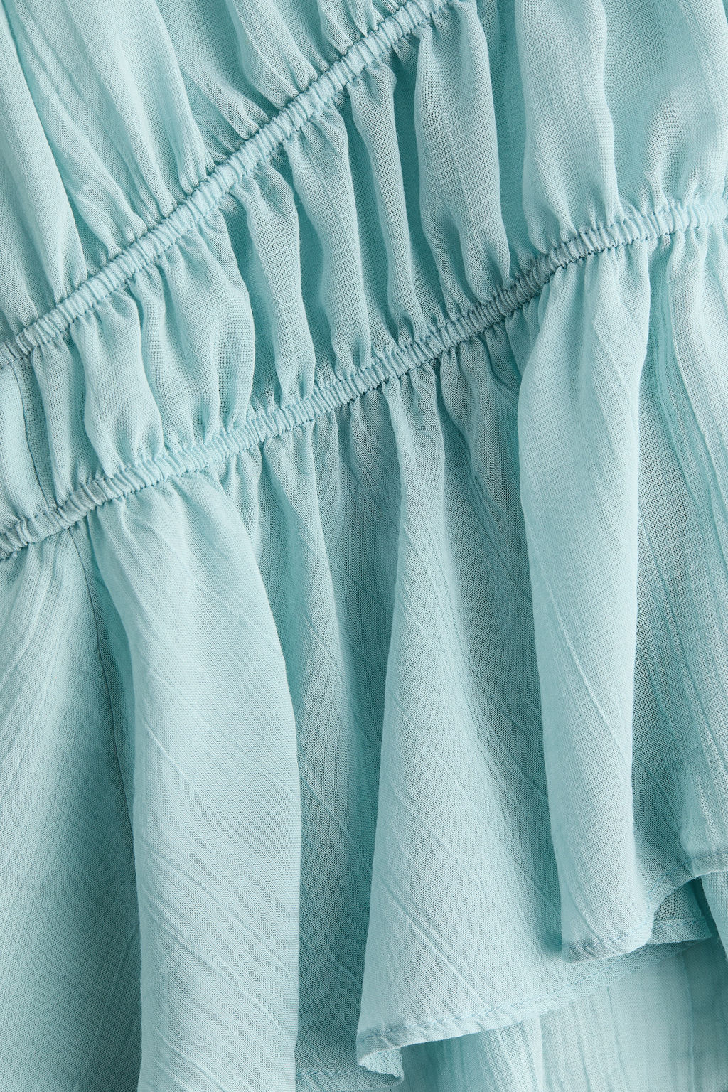 Blusa de algod?n con frunces - H&m фото 5
