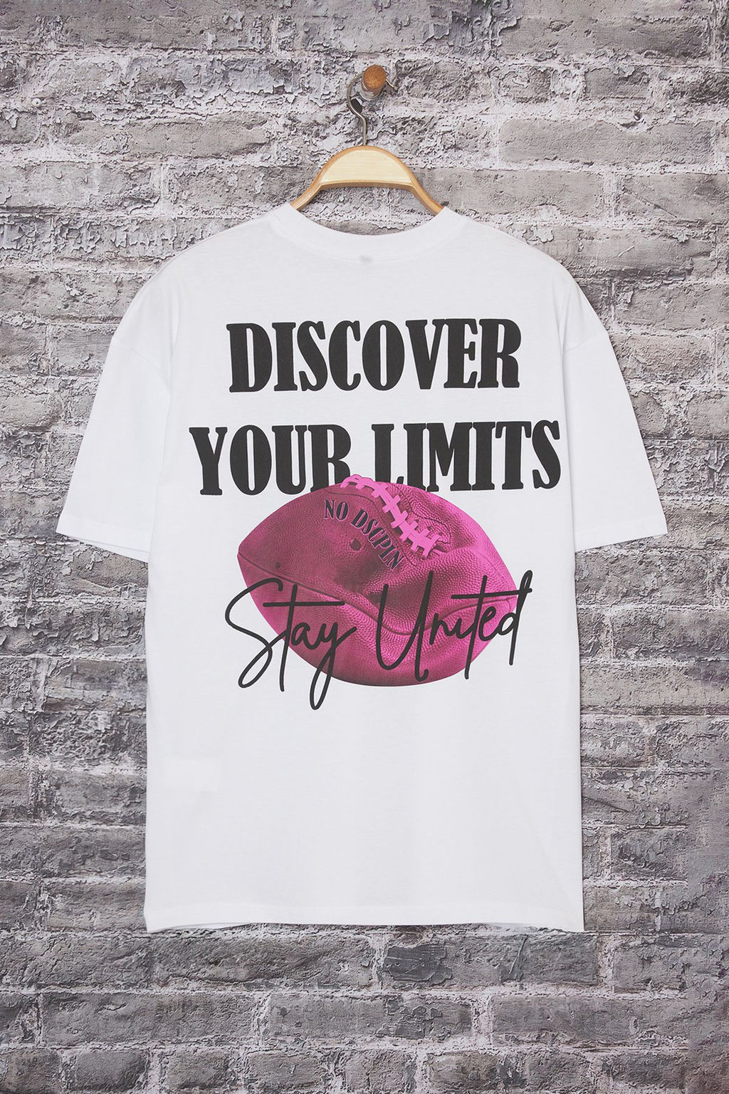 TRENDYOL MAN Beyaz Oversize/Genis Kesim S?rt Bask?l? %100 Pamuk T-Shirt TMNSS25TS00225 - Trendyolmilla фото 4