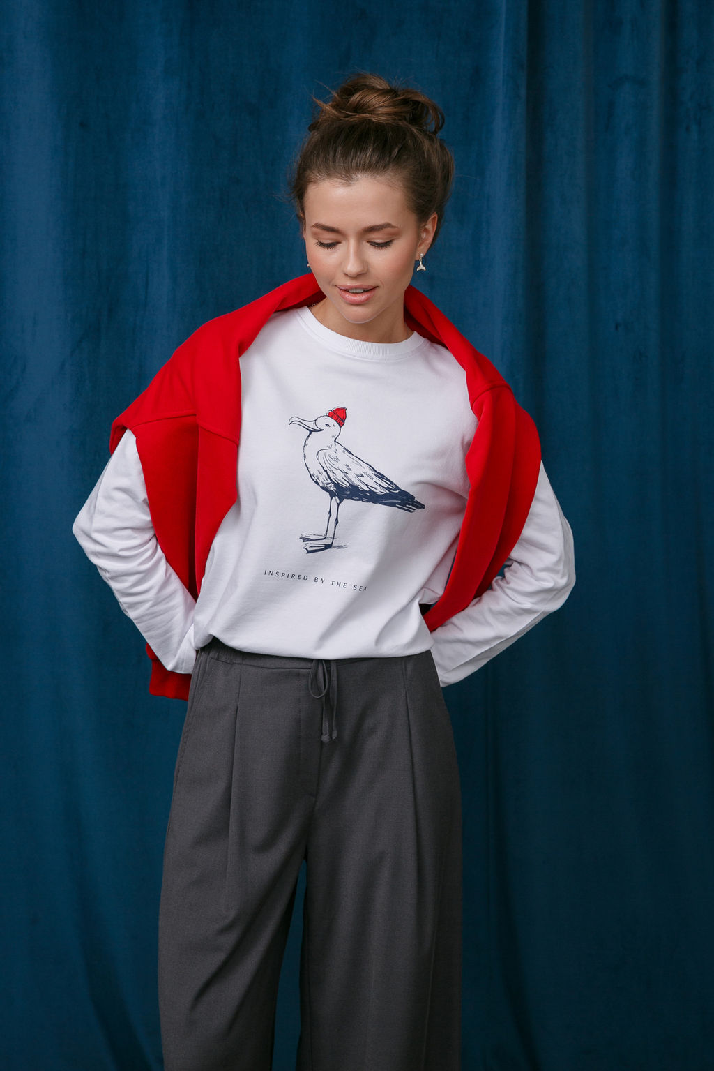 Брюки-палаццо Gray - Captain's mate фото 17