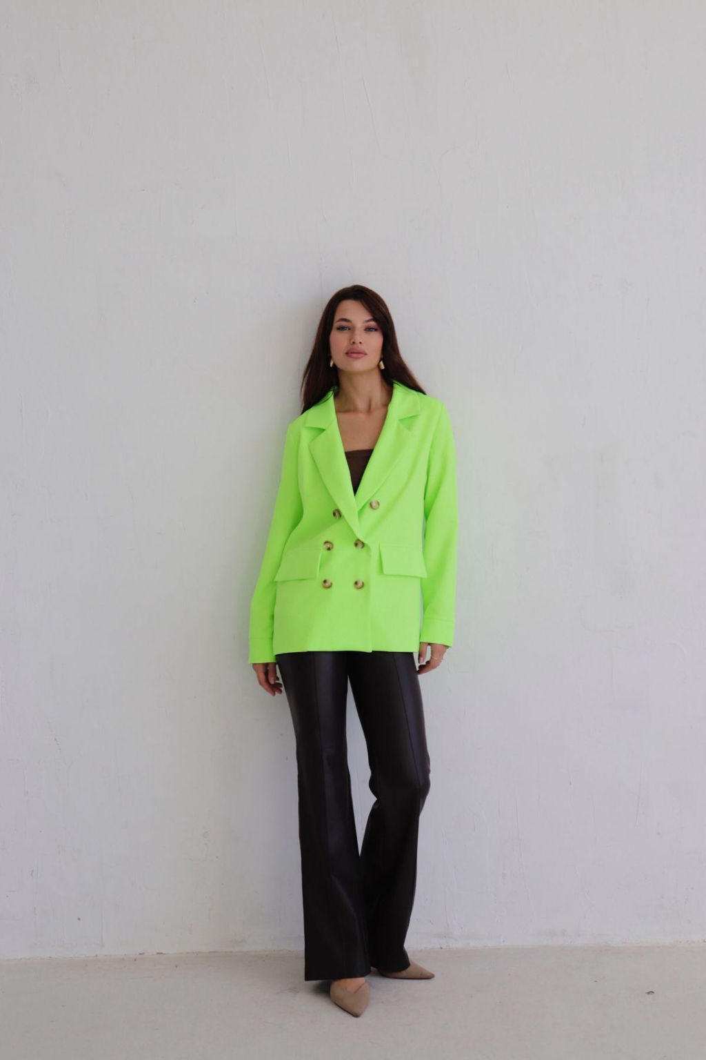 Двубортный жакет с английским воротником - Martichelli фото 132