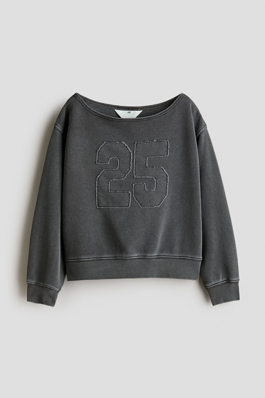 Top off-the-shoulder de corte oversize - H&m фото 6