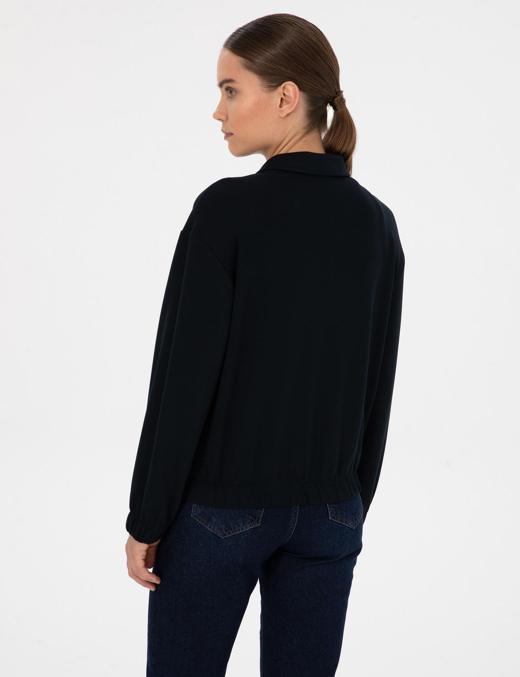 Lacivert Oversize Sweatshirt - Pierre cardin фото 5