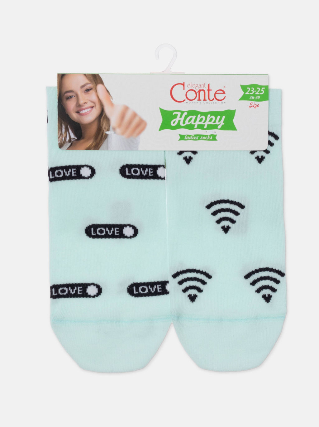 CONTE HAPPY Носки женские сиреневый 17С-21СП рис. 606 - Conte elegant фото 27