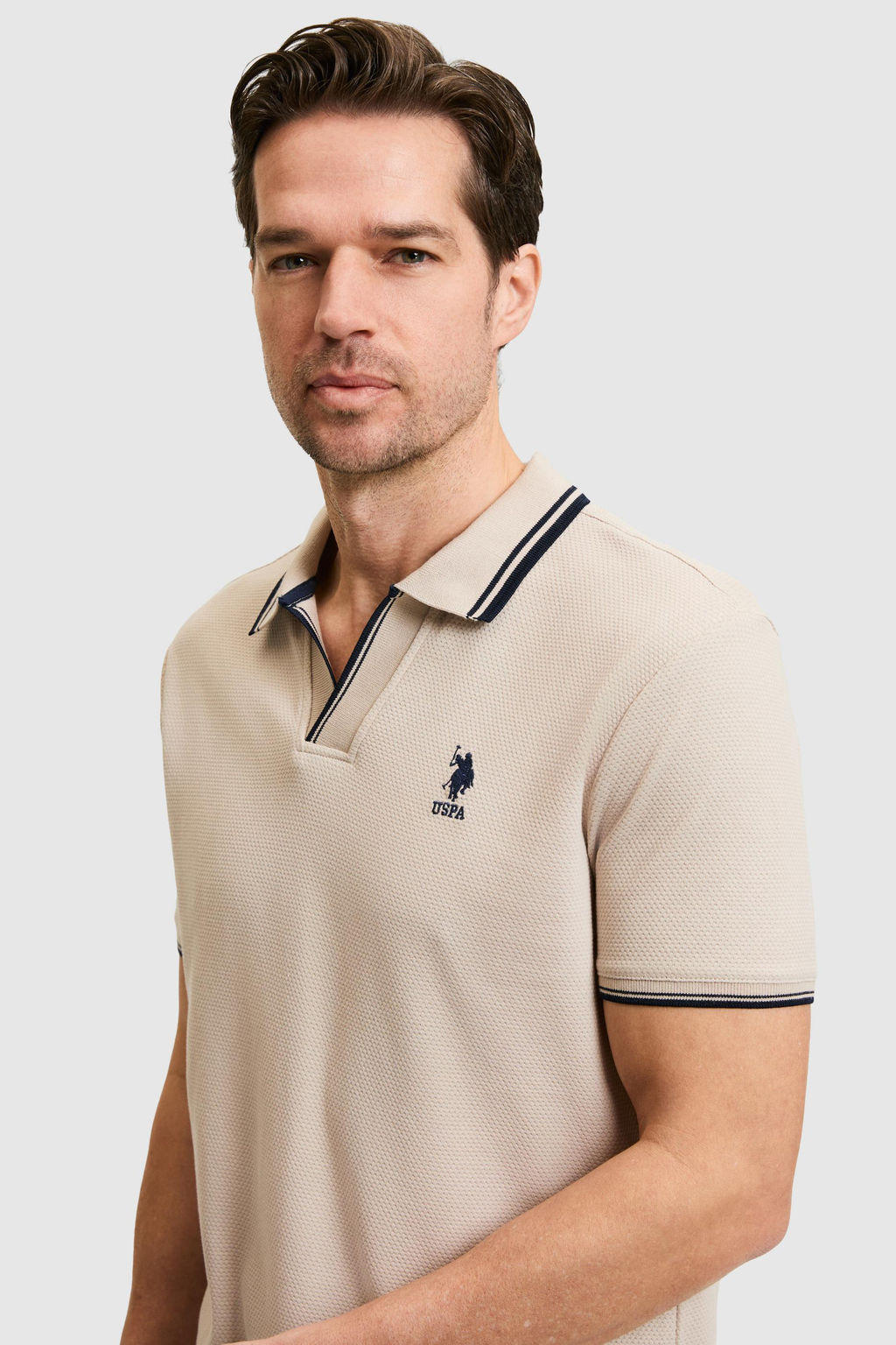 Erkek Slim Fit Polo Yaka Ta_ Ti__rt - U.s. polo assn фото 2