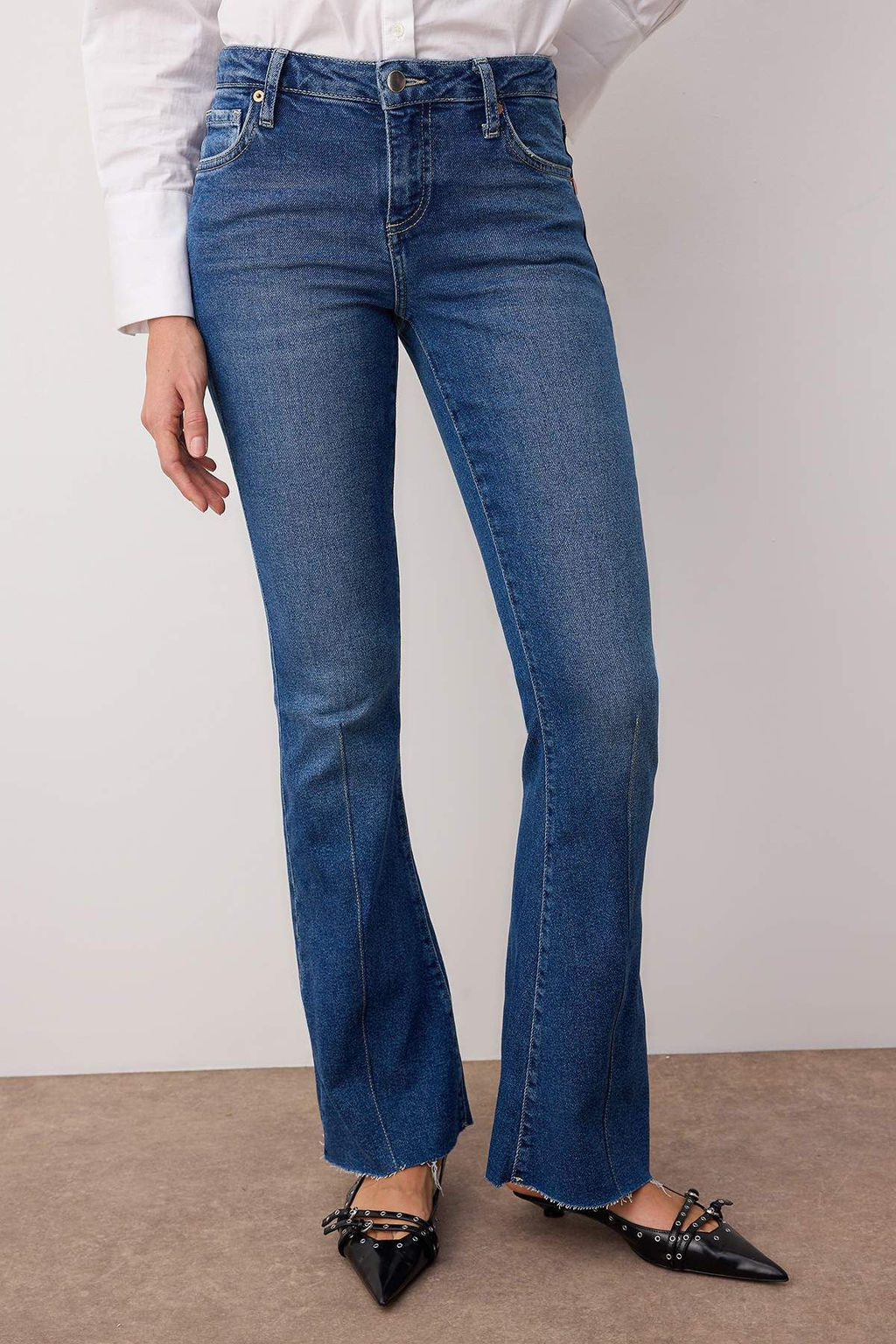 Mavi Dusuk Bel Flare Jeans TWOAW26JE00187