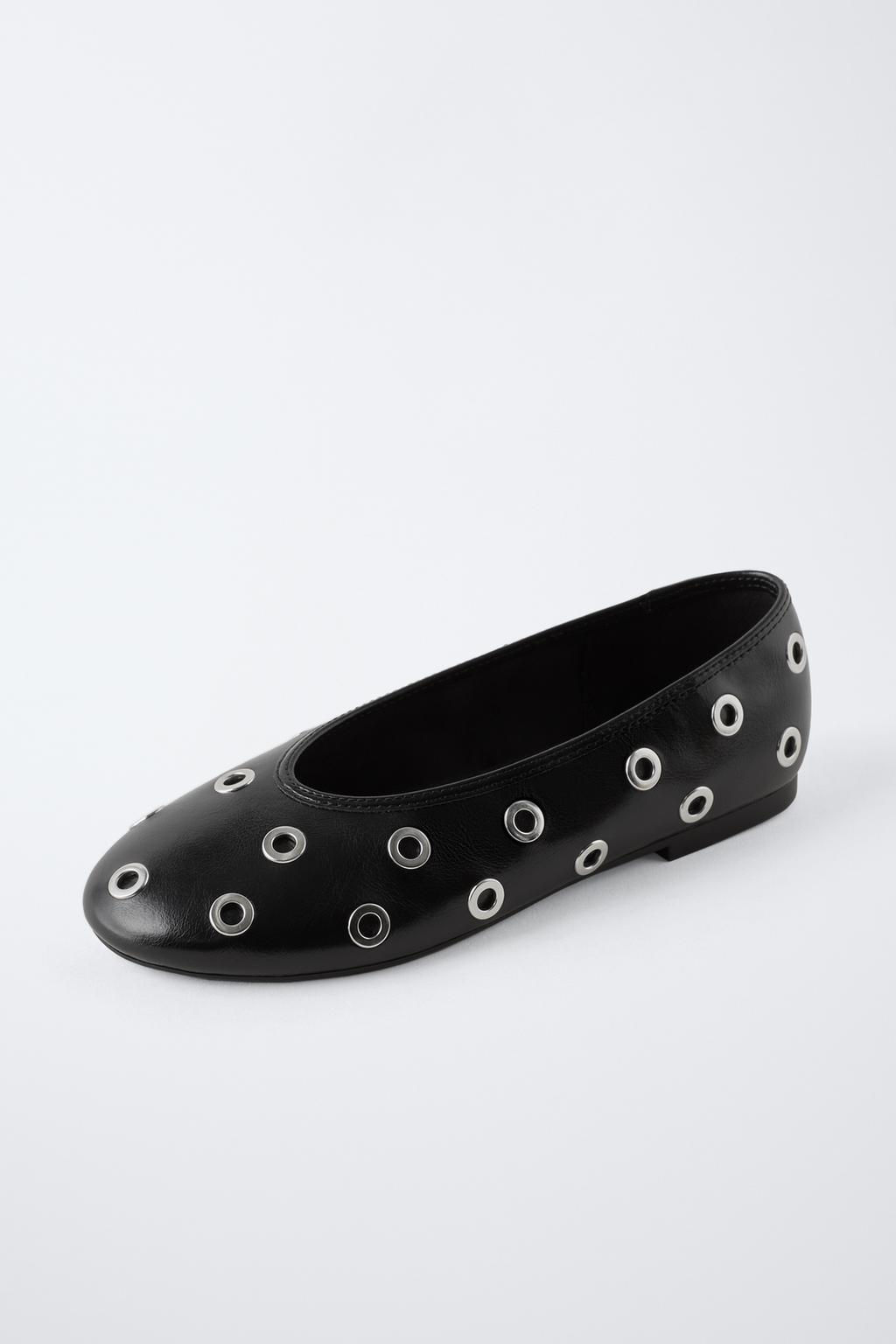 STUDDED BALLERINAS - Zara фото 3