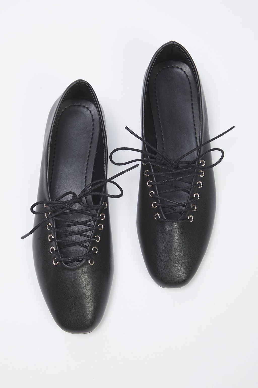 Trendyol Shoes Siyah Ip Bagc?k Detayl? Badem Burun Mary Jane Kad?n Babet TAKSS25BE00040 - Trendyolmilla фото 8