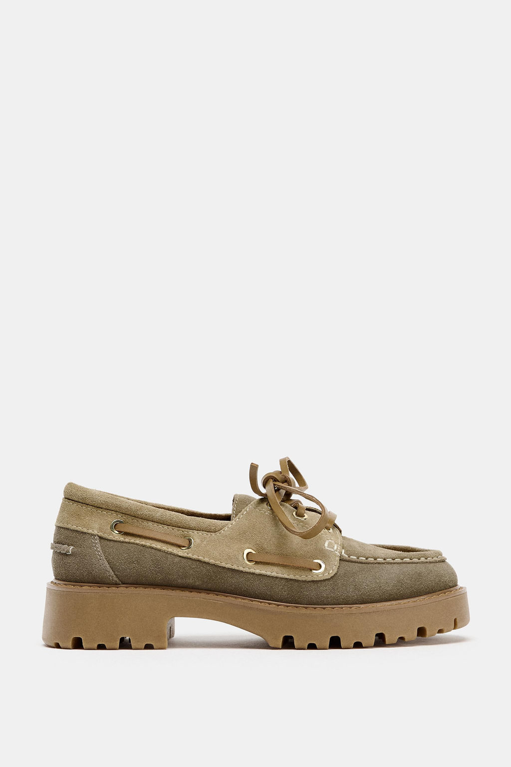 PLATFORM DECK LOAFERS - Zara фото 11