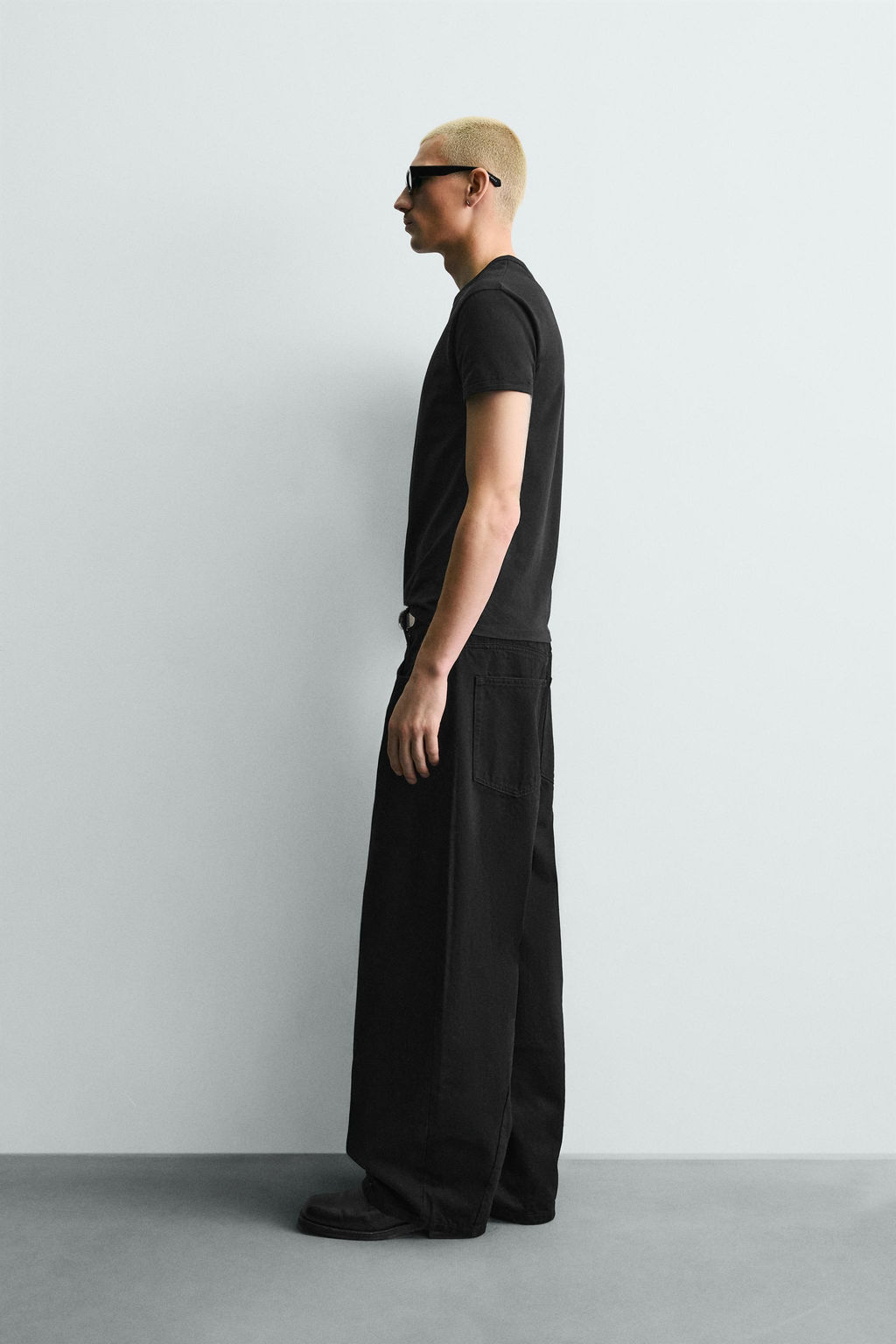 JEANS BALLOON FIT / Negro - Zara фото 4