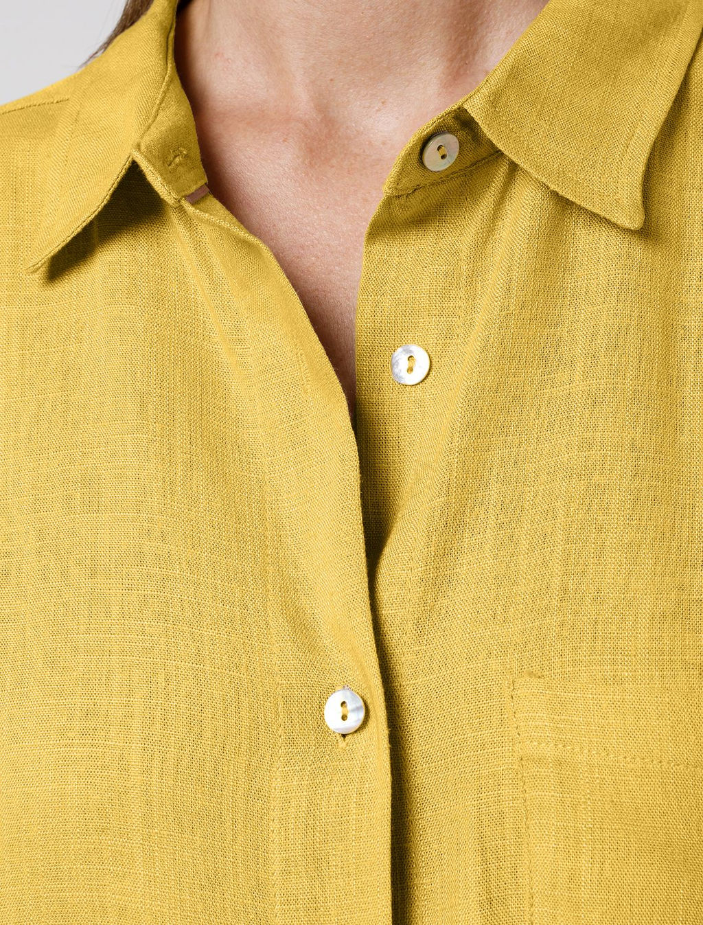 Блузка изо льна с вискозой