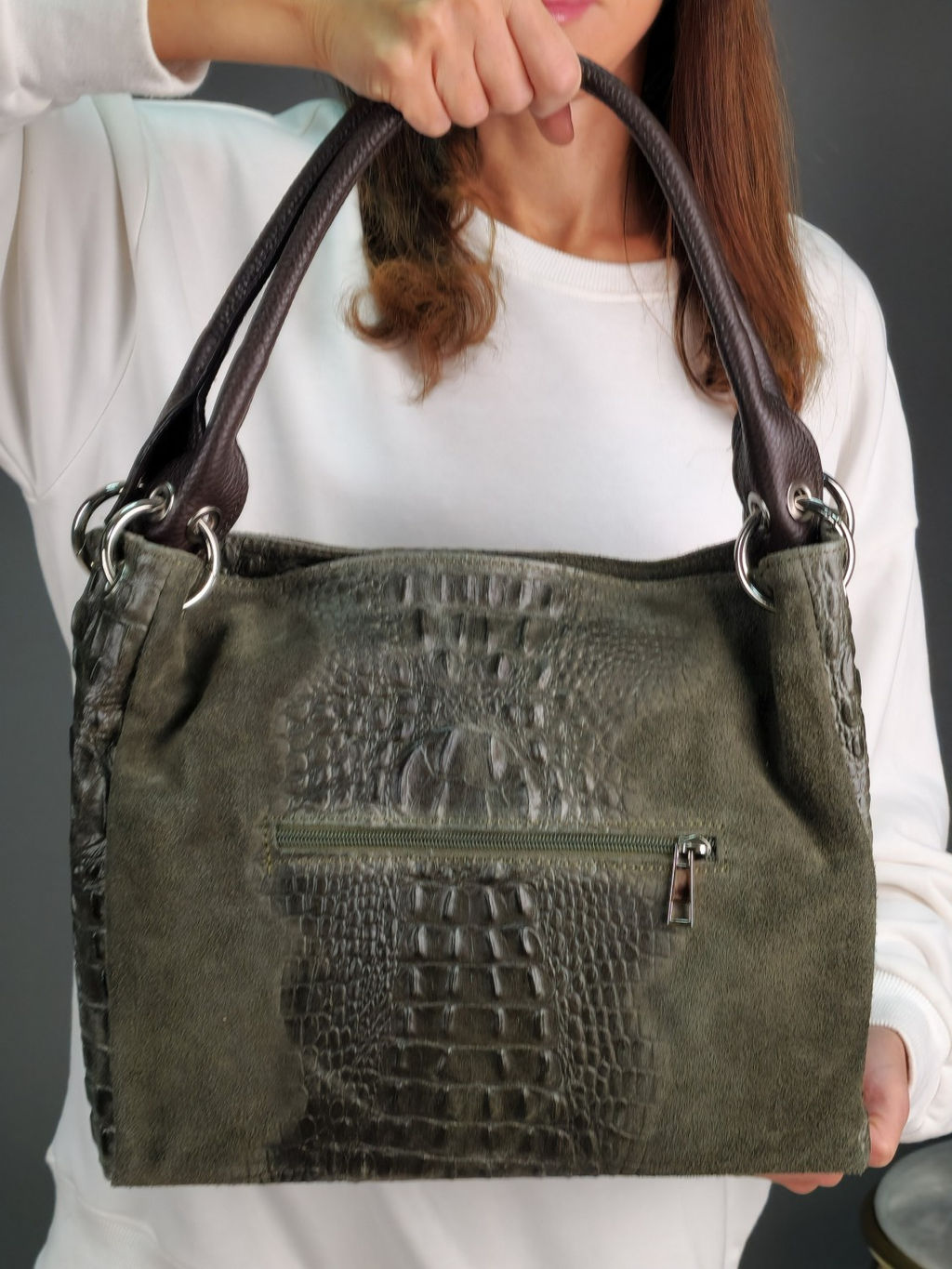 Сумка женская из телячьей кожи